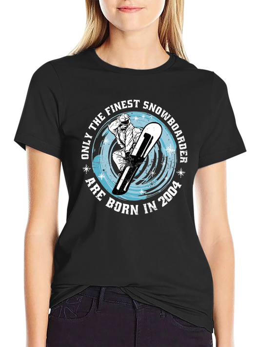 Finest Snowboarder Born in 2004 T-Shirt