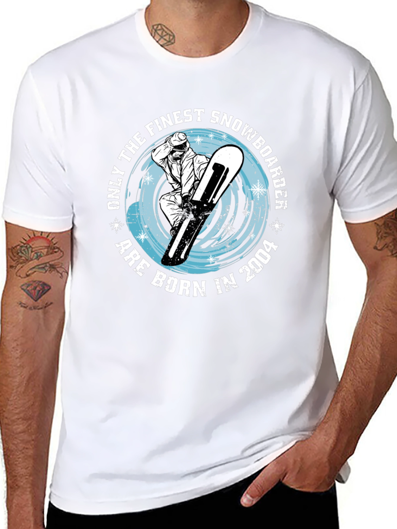 Finest Snowboarder Born in 2004 T-Shirt