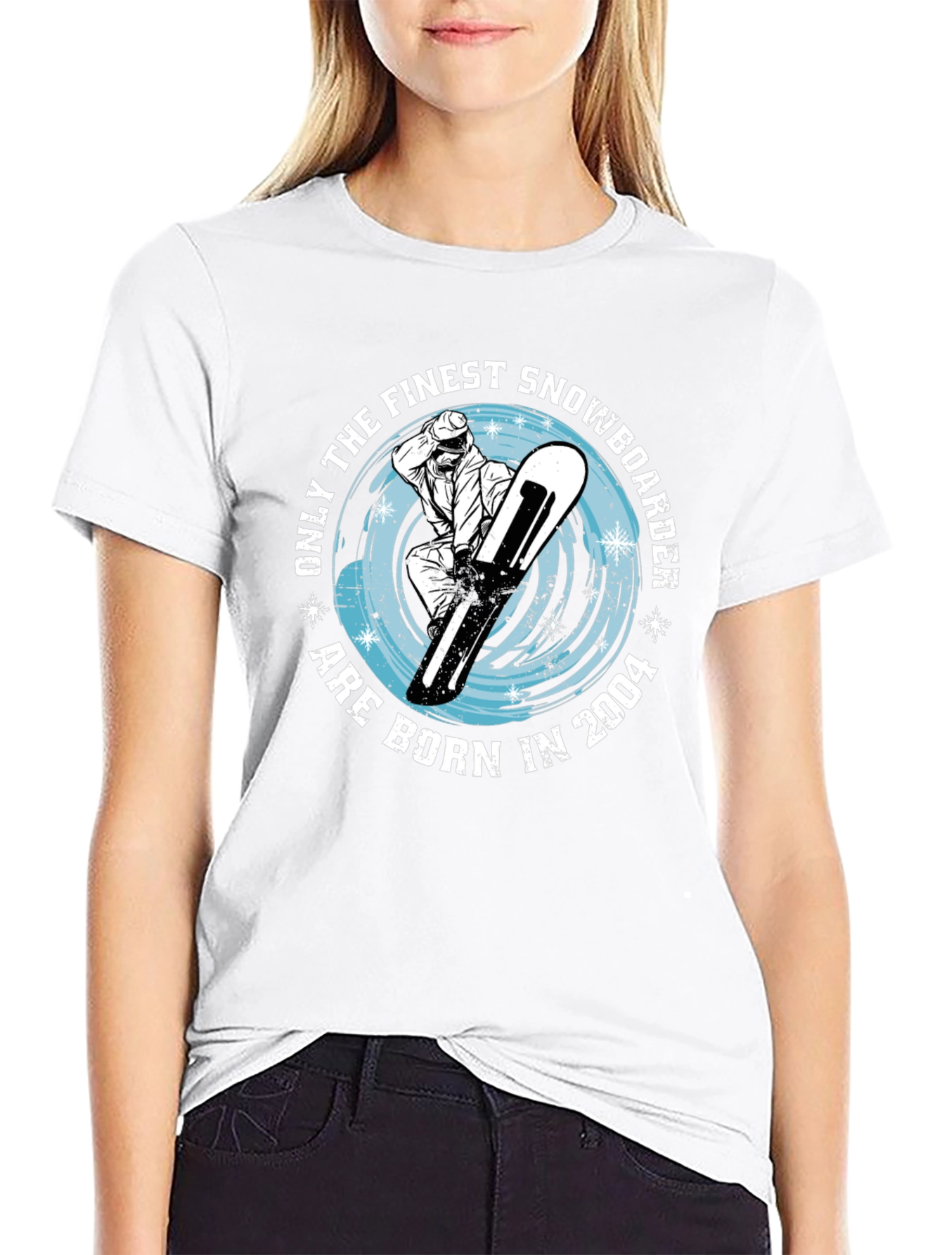 Finest Snowboarder Born in 2004 T-Shirt