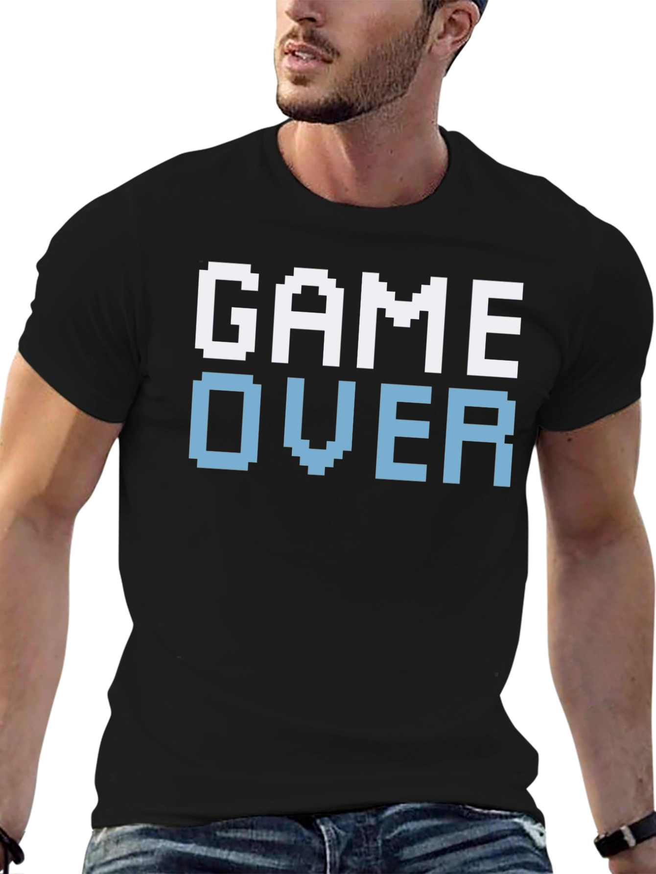 Game Over Graphic Tee - Gamer Style