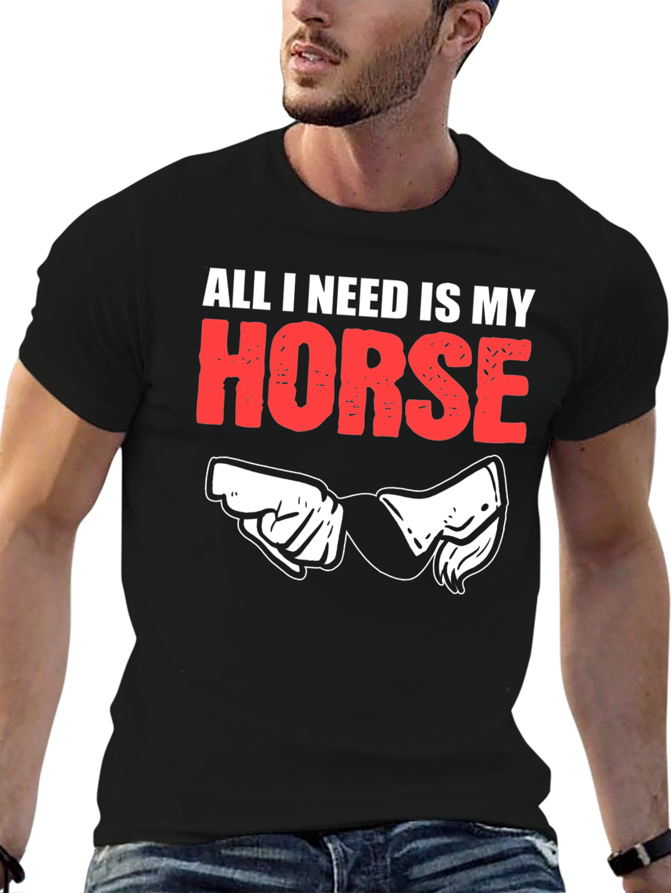 All I Need is My Horse Graphic Tee