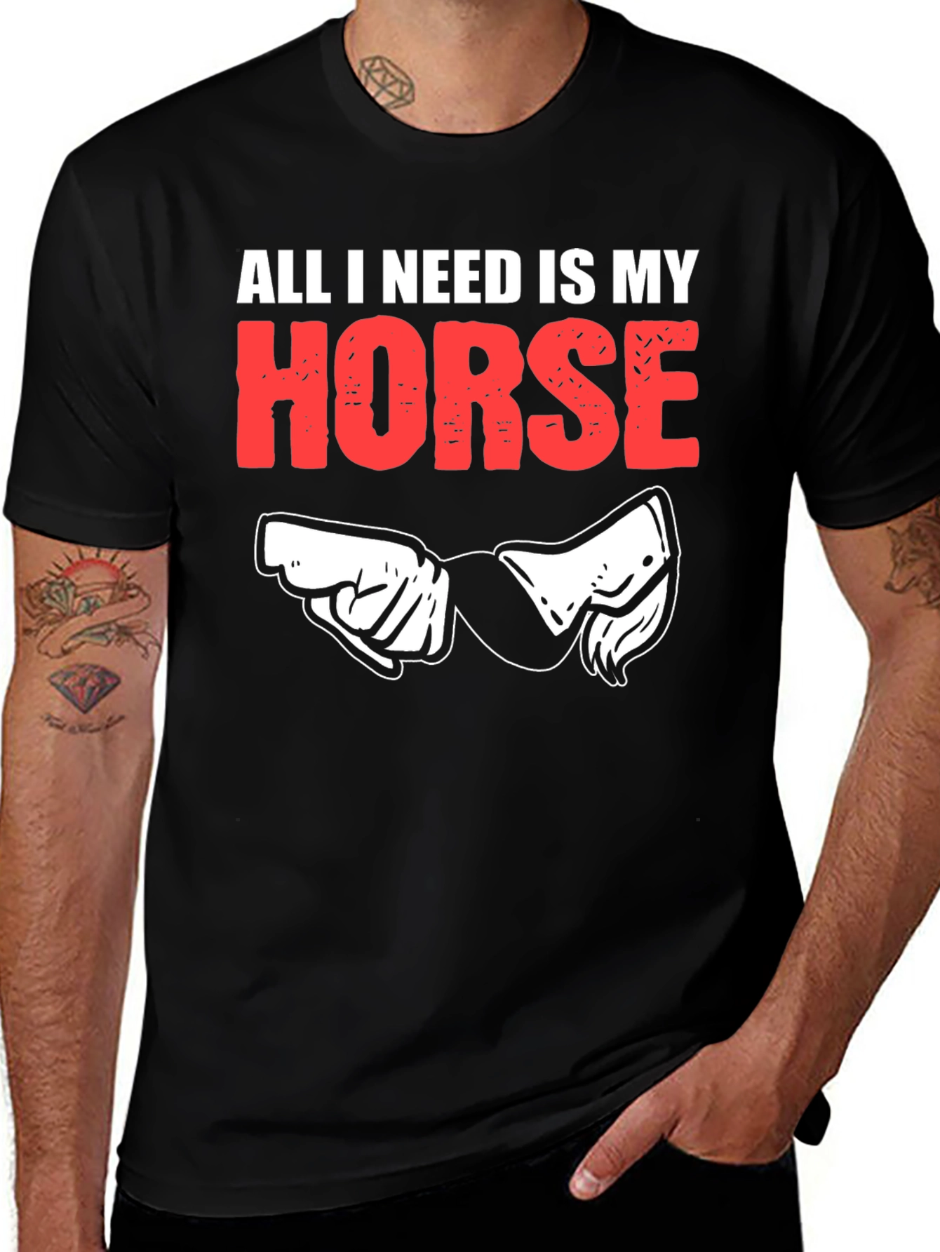 All I Need is My Horse Graphic Tee