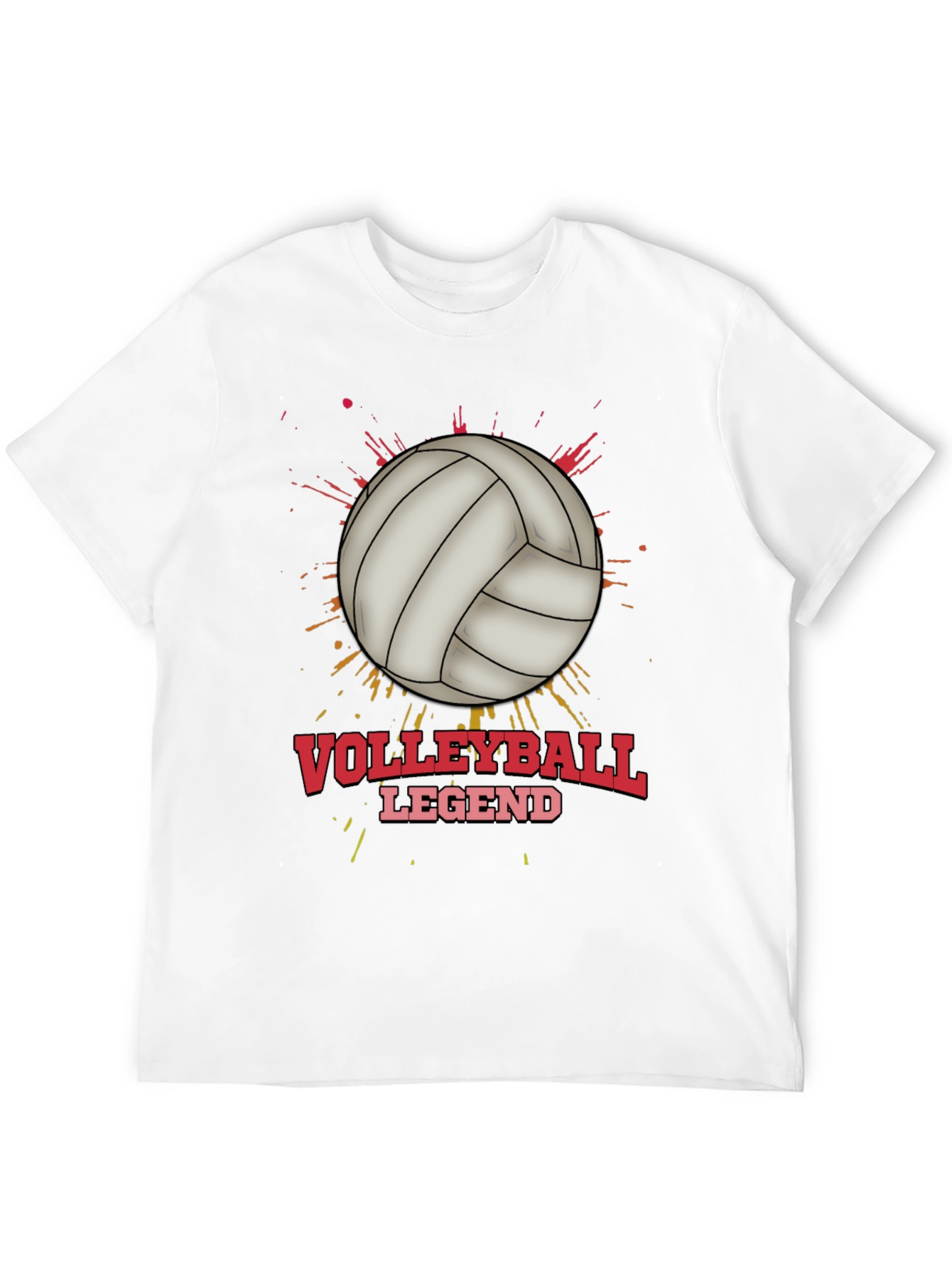 Volleyball Legend Graphic T-Shirt - Sporty Tee