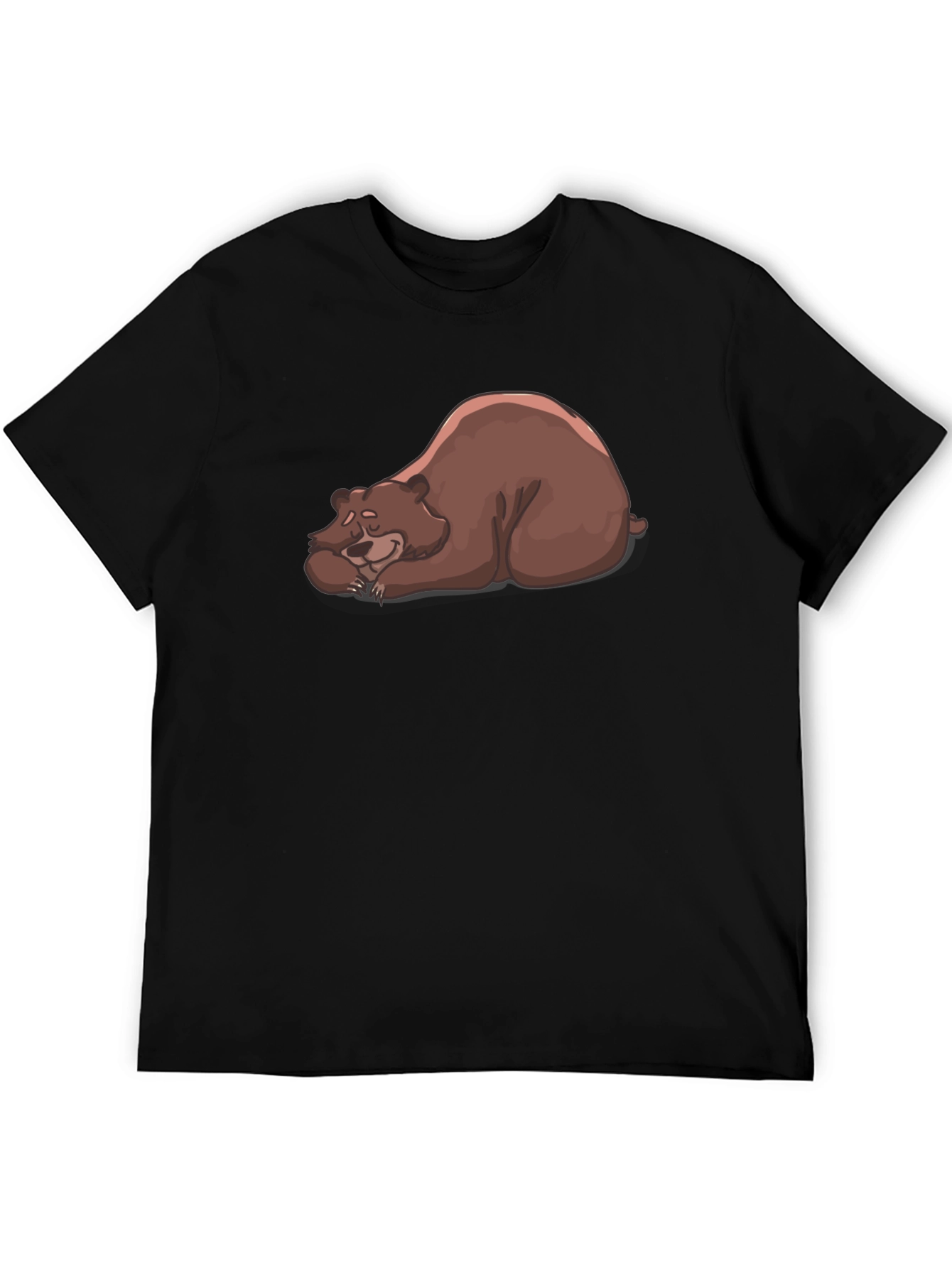 Sleeping Bear Graphic Tee - Casual Comfort Style