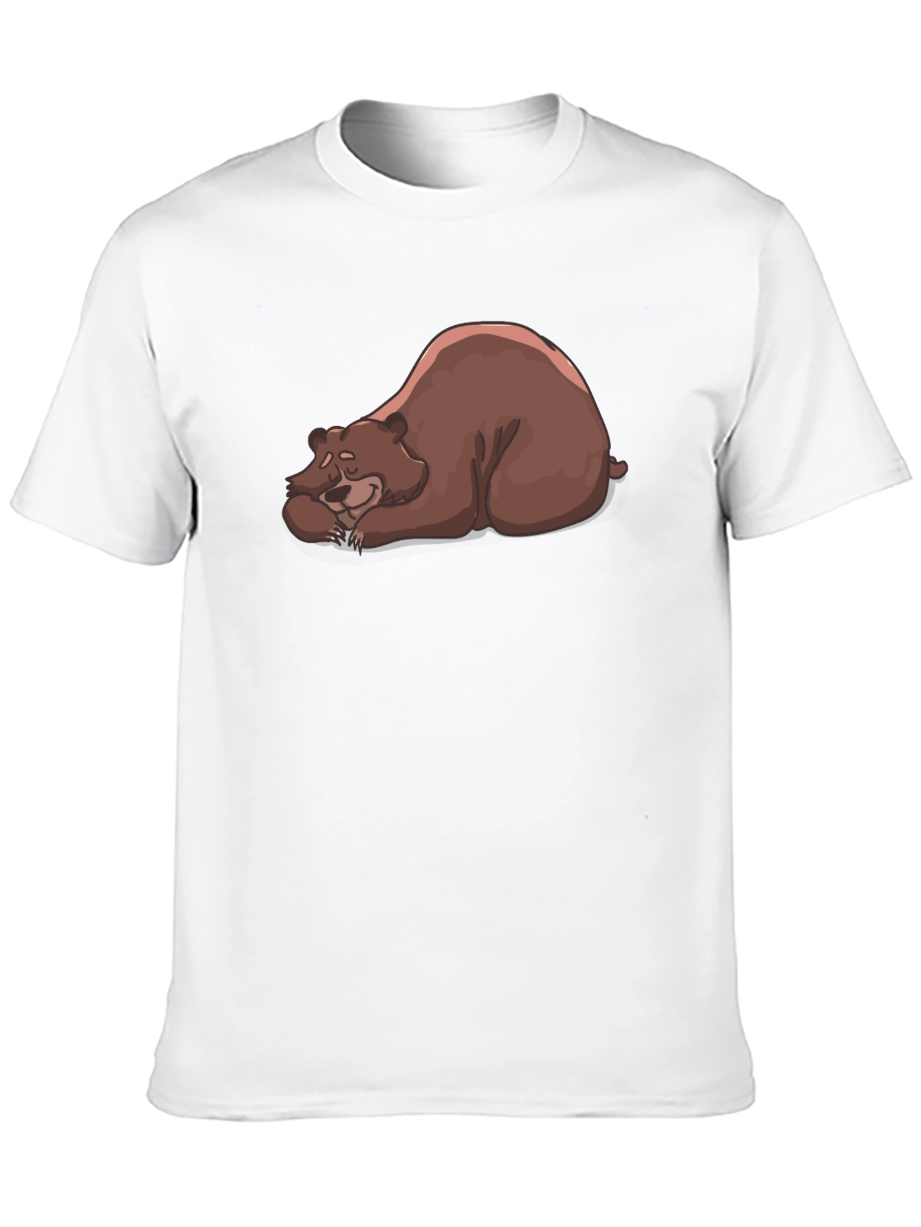 Sleeping Bear Graphic Tee - Casual Comfort Style
