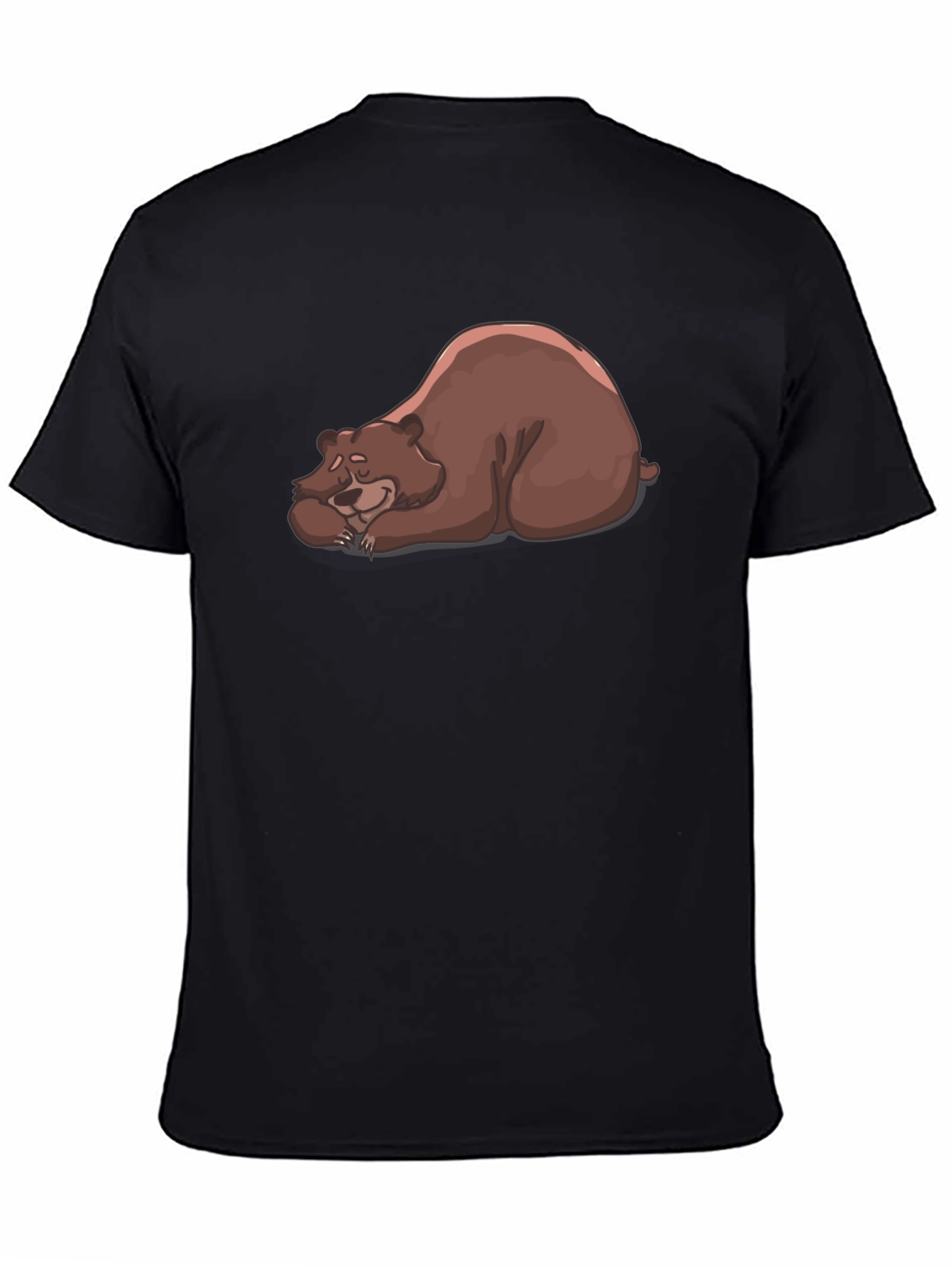 Sleeping Bear Graphic Tee - Casual Comfort Style