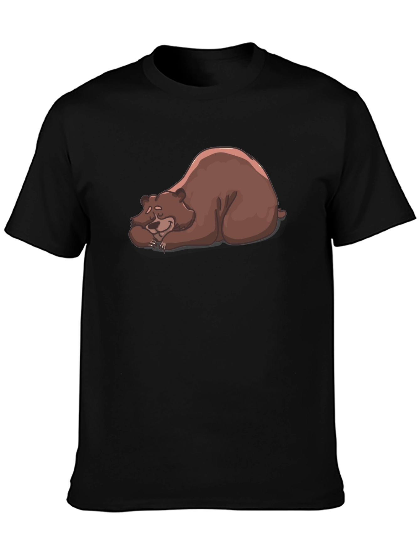 Sleeping Bear Graphic Tee - Casual Comfort Style