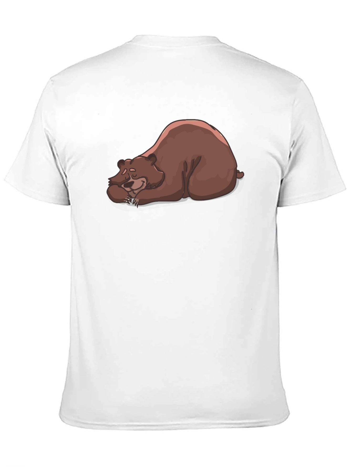 Sleeping Bear Graphic Tee - Casual Comfort Style