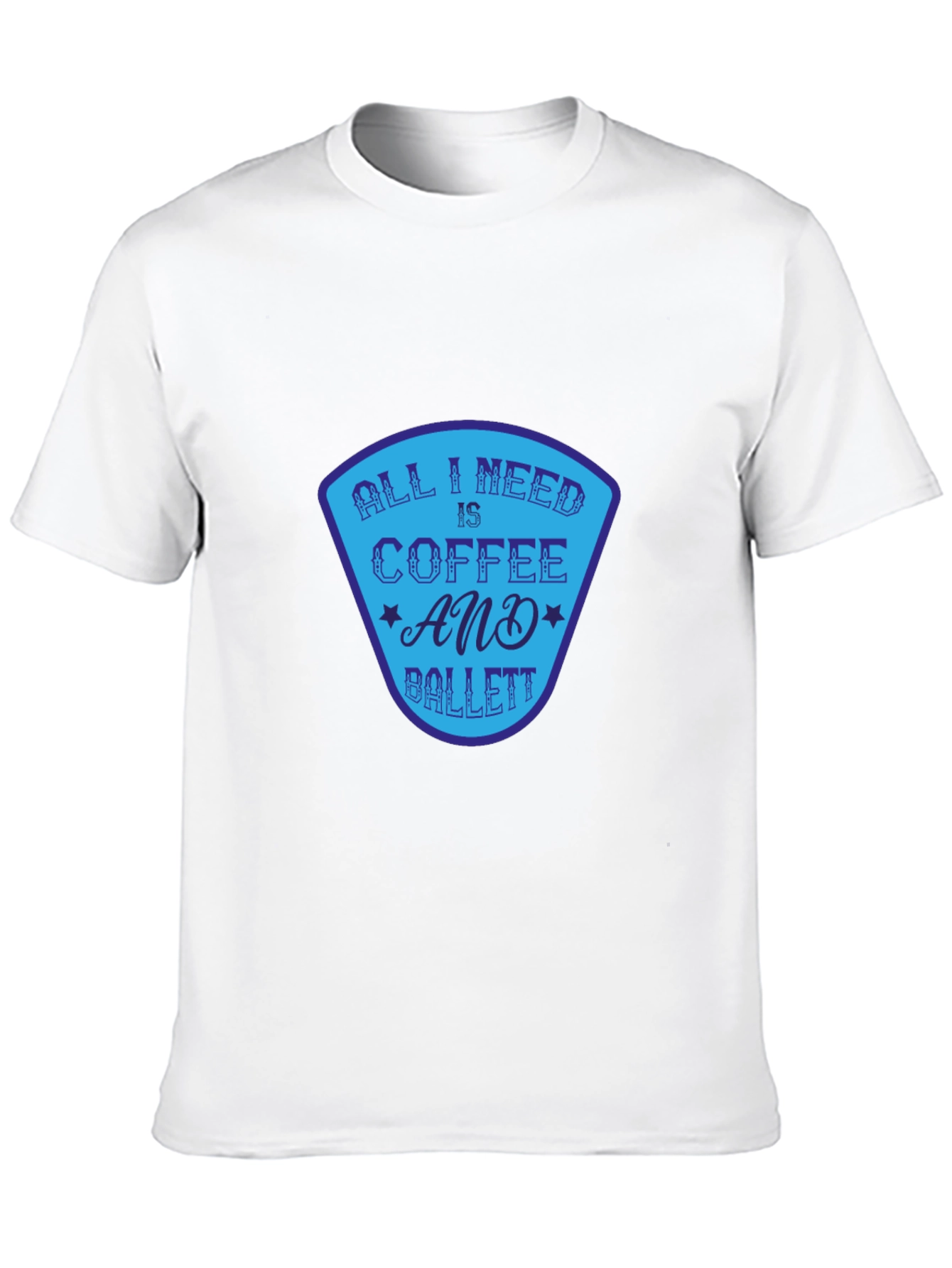 Coffee & Ballet T-Shirt - Unisex Black Tee
