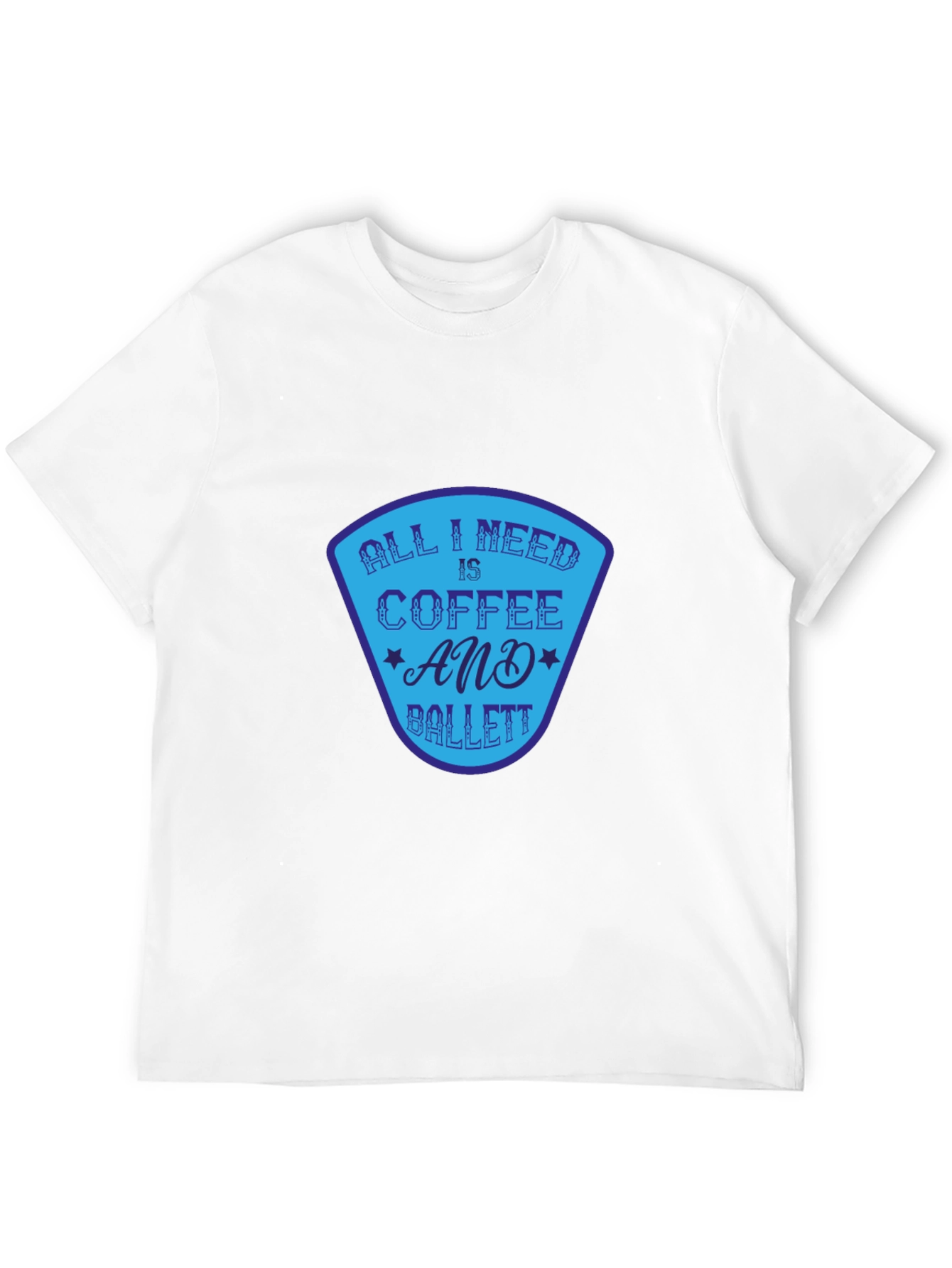 Coffee & Ballet T-Shirt - Unisex Black Tee