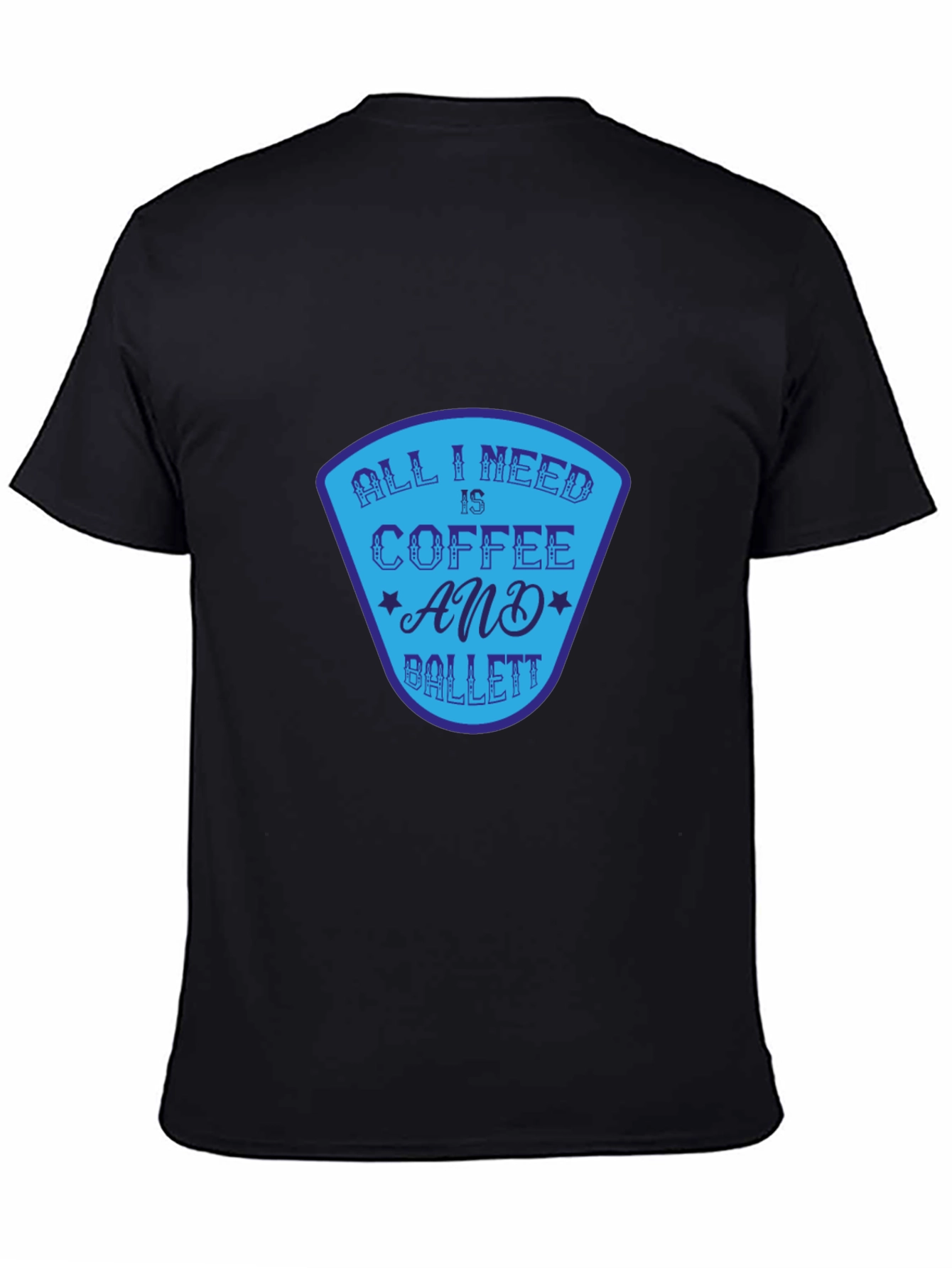 Coffee & Ballet T-Shirt - Unisex Black Tee