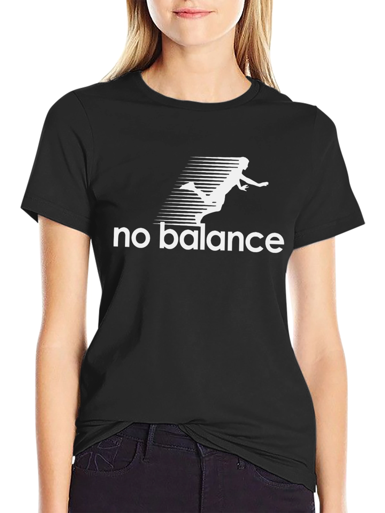 No Balance Black T-Shirt