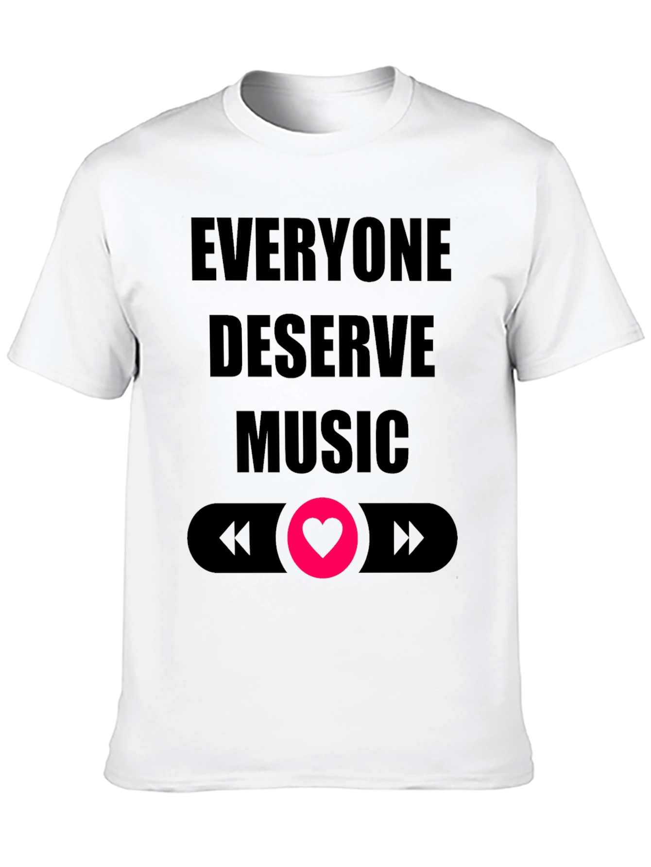 Everyone Deserves Music Graphic T-Shirt