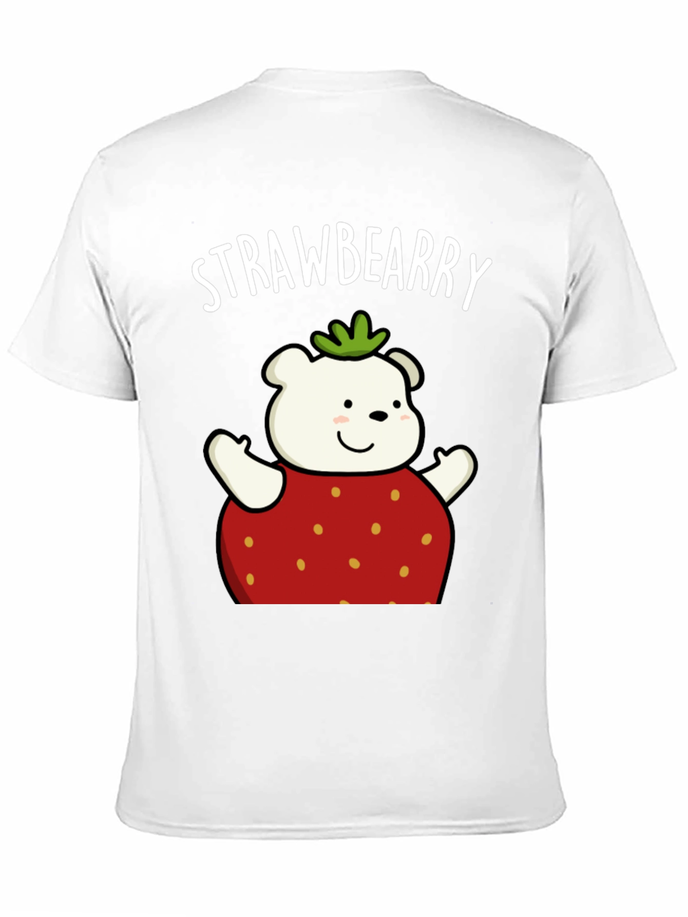 Strawberry Bear Graphic T-Shirt