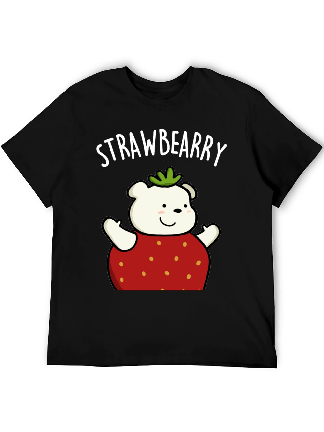 Strawberry Bear Graphic T-Shirt