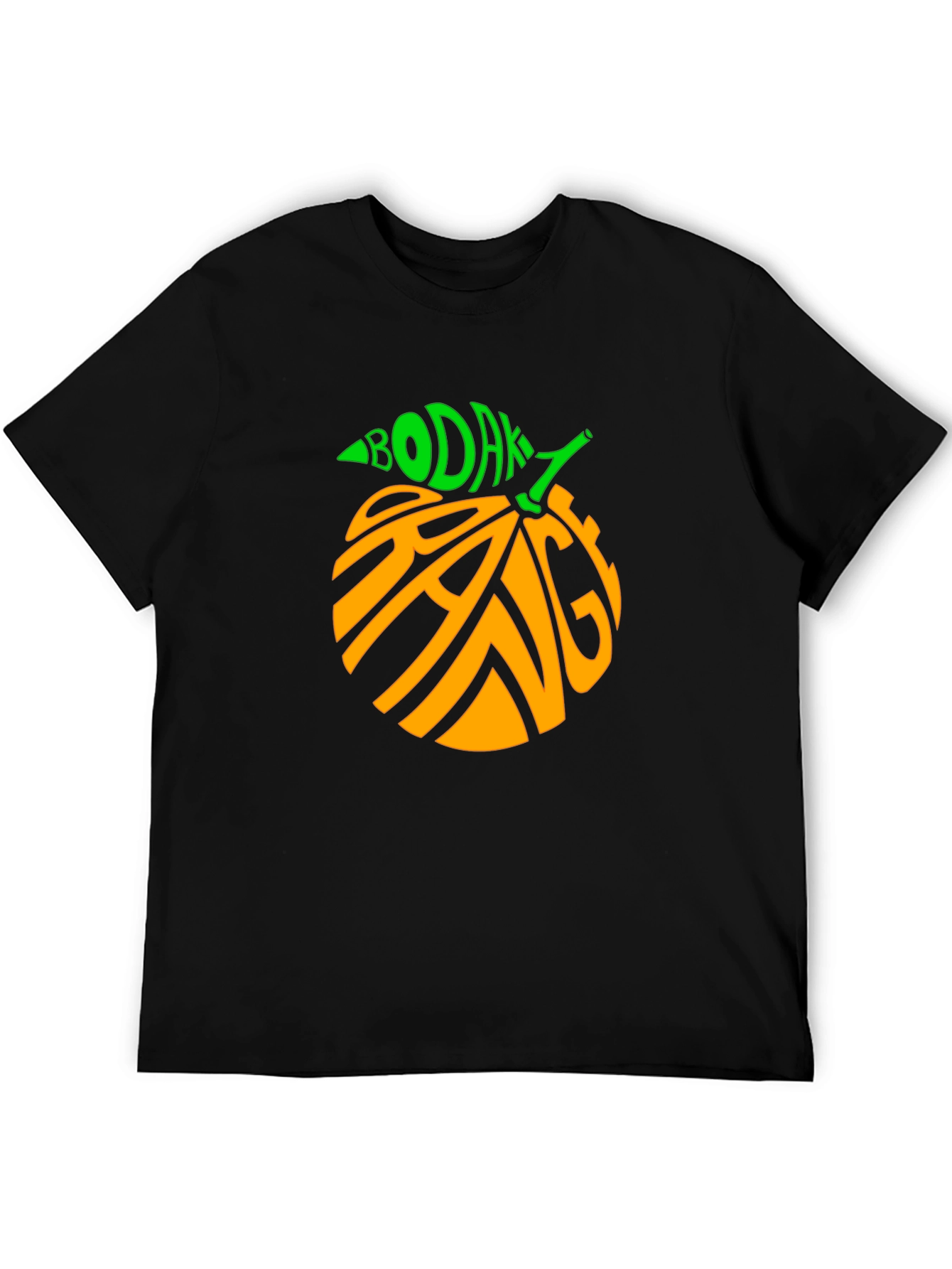 Bodak Orange Graphic Tee - Cool Fruit Design