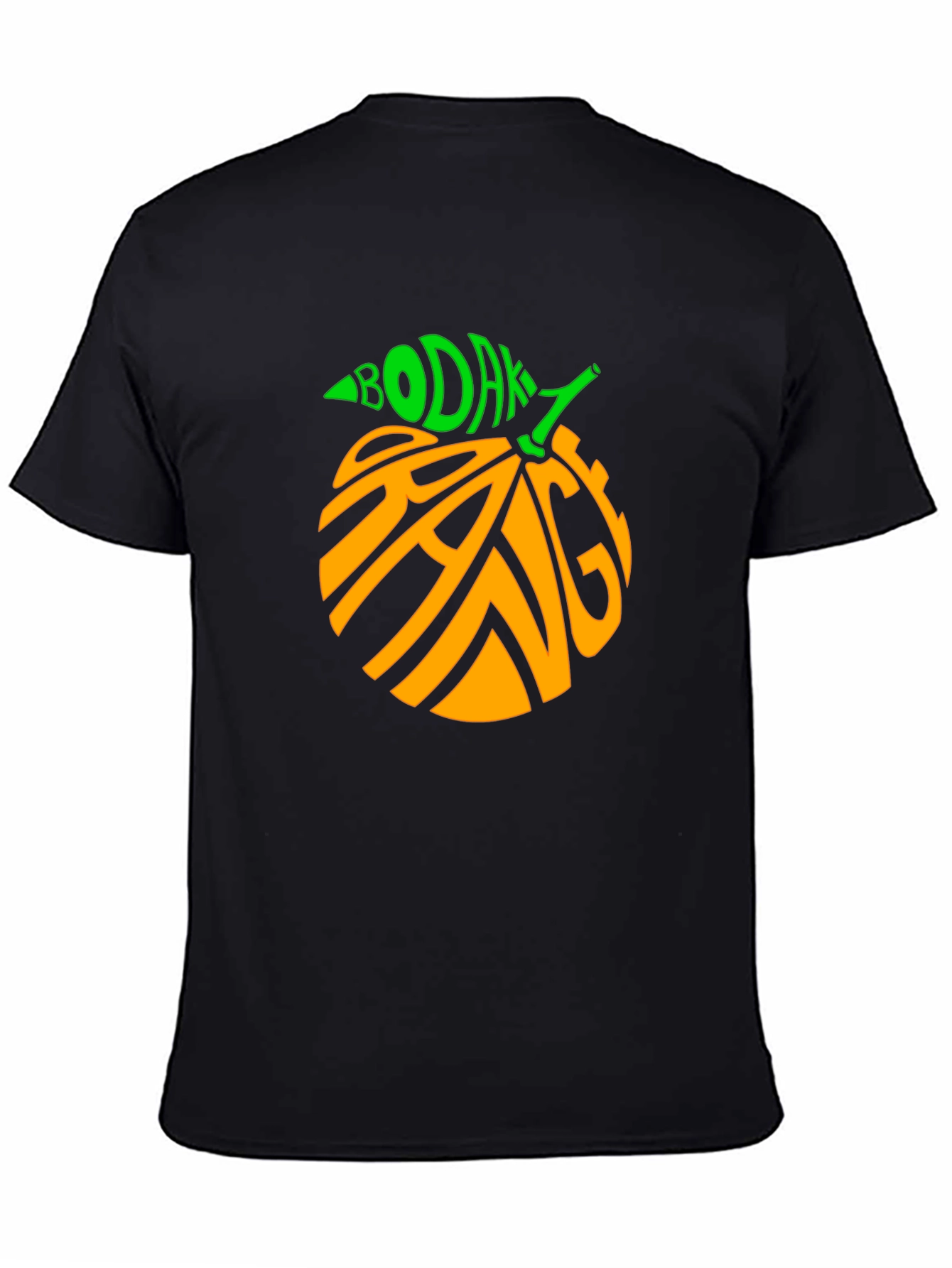 Bodak Orange Graphic Tee - Cool Fruit Design