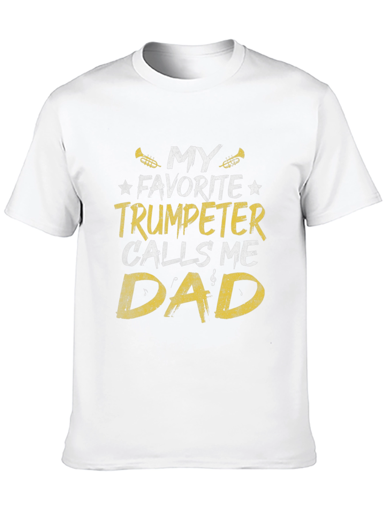 Trumpeter Dad T-Shirt - Musician Fathers Day Gift
