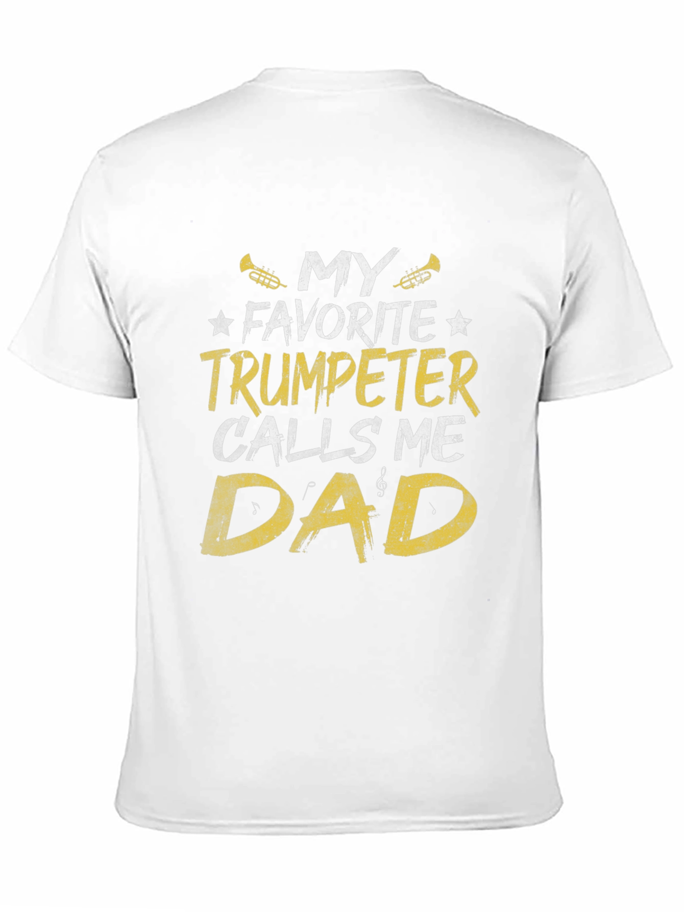 Trumpeter Dad T-Shirt - Musician Fathers Day Gift