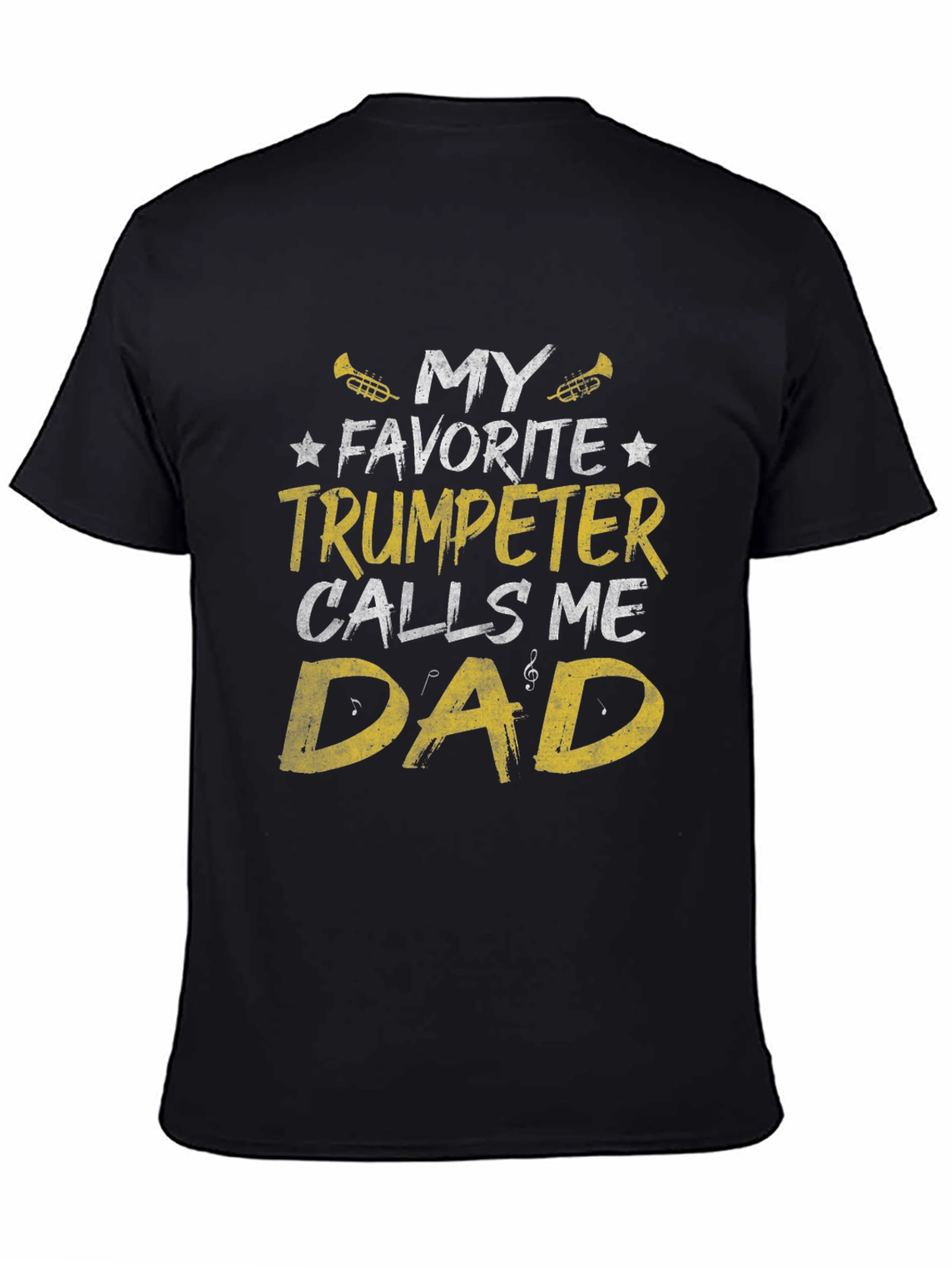 Trumpeter Dad T-Shirt - Musician Fathers Day Gift