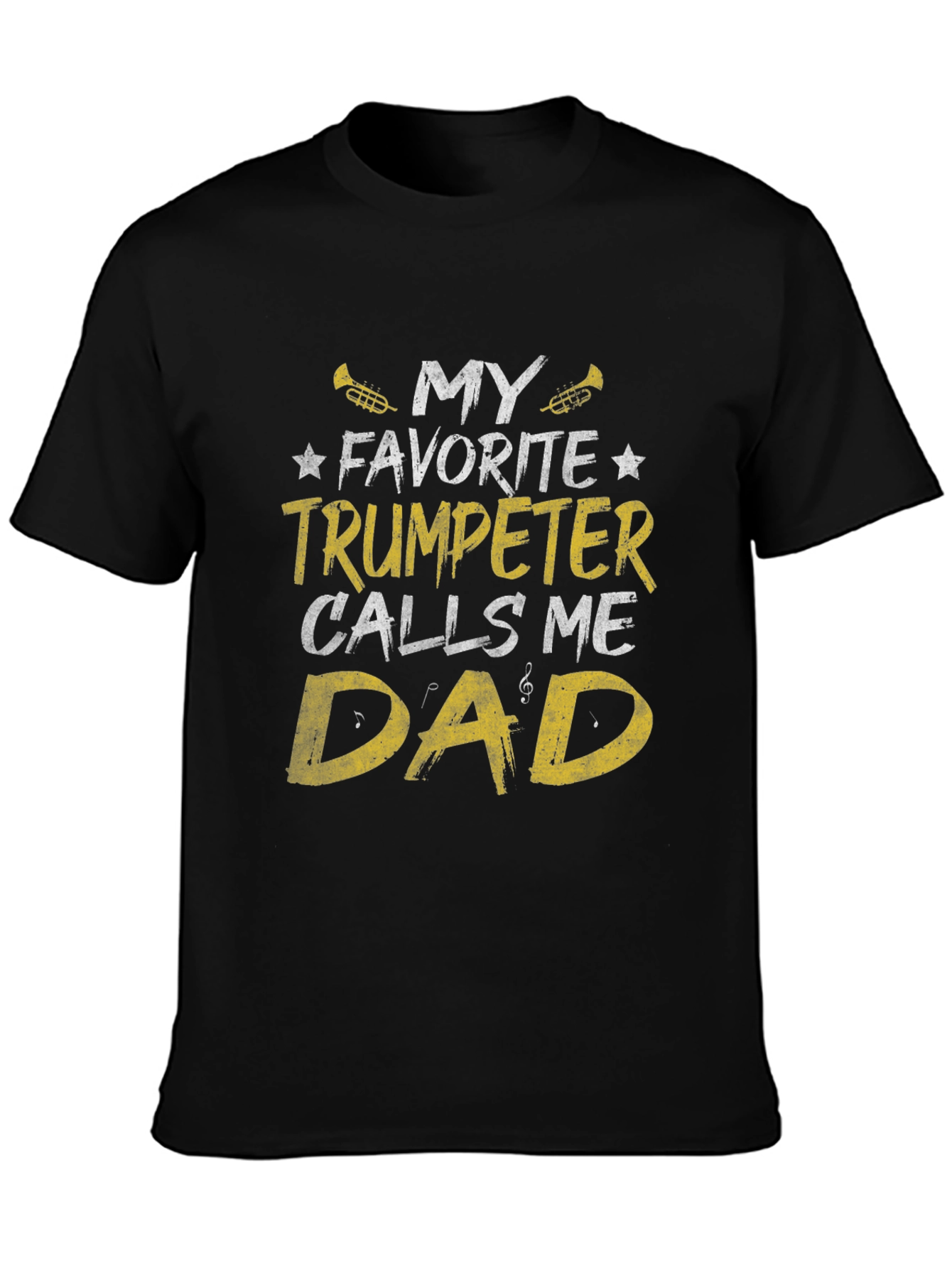 Trumpeter Dad T-Shirt - Musician Fathers Day Gift