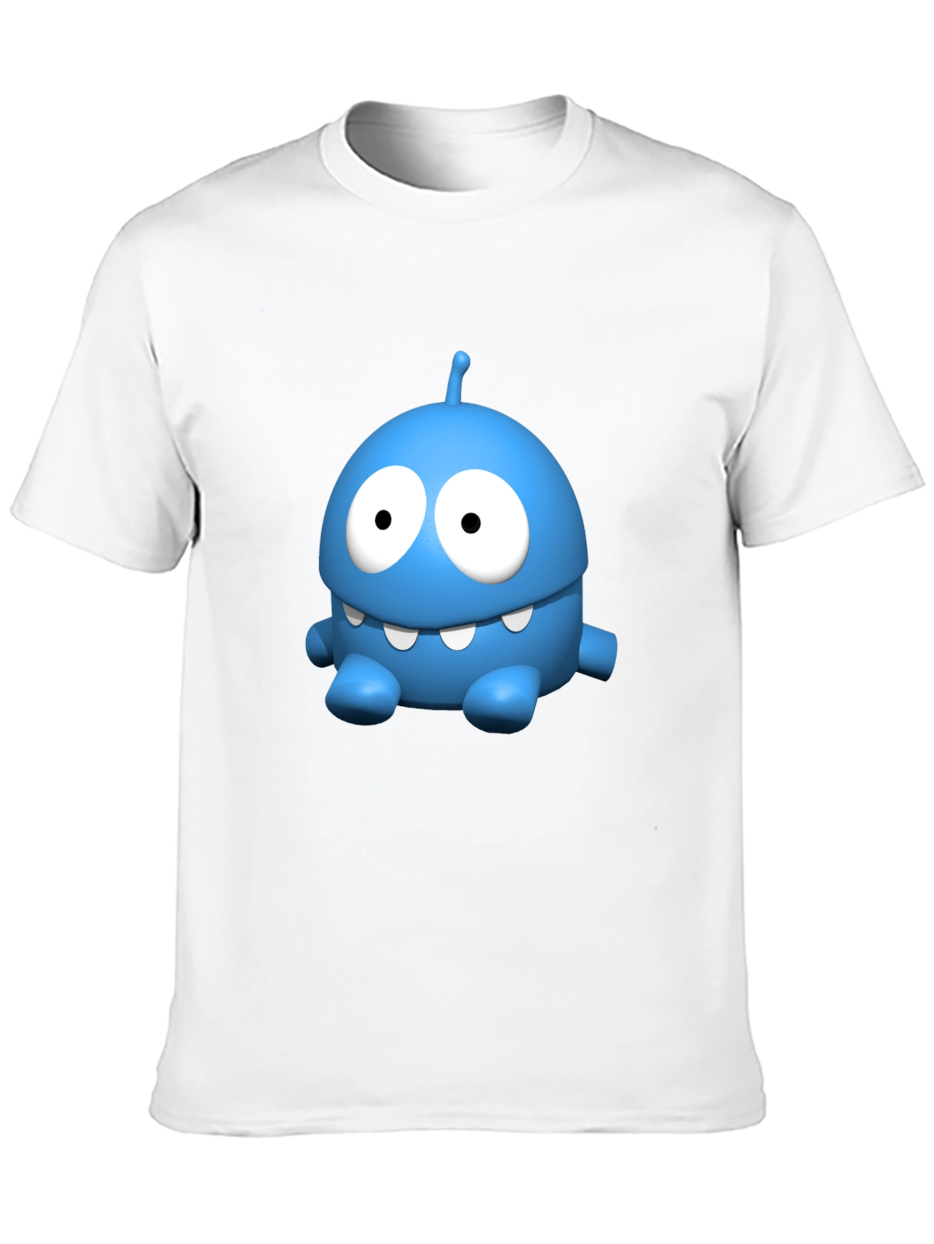 Om Nom Cartoon Graphic T-Shirt