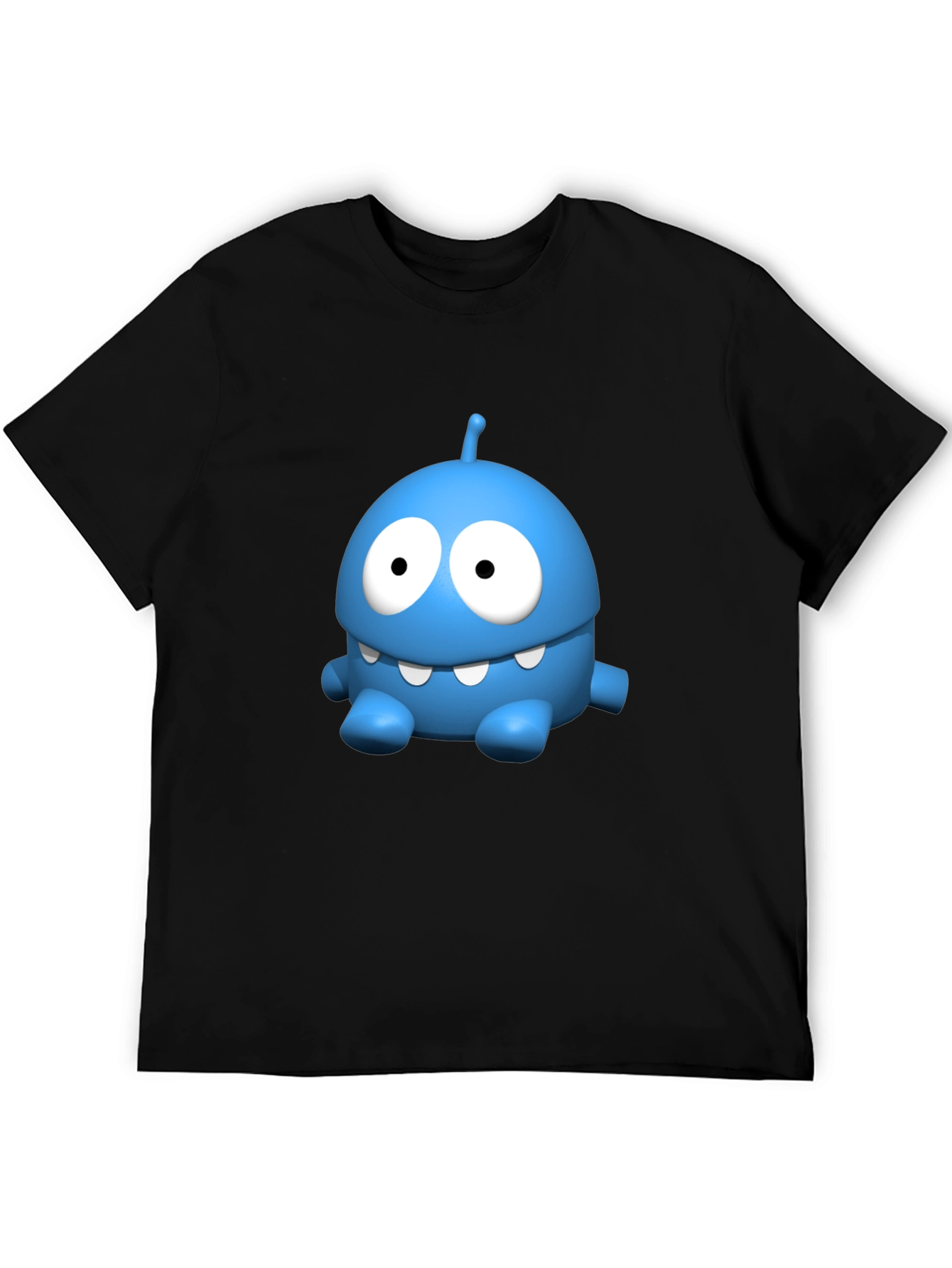 Om Nom Cartoon Graphic T-Shirt