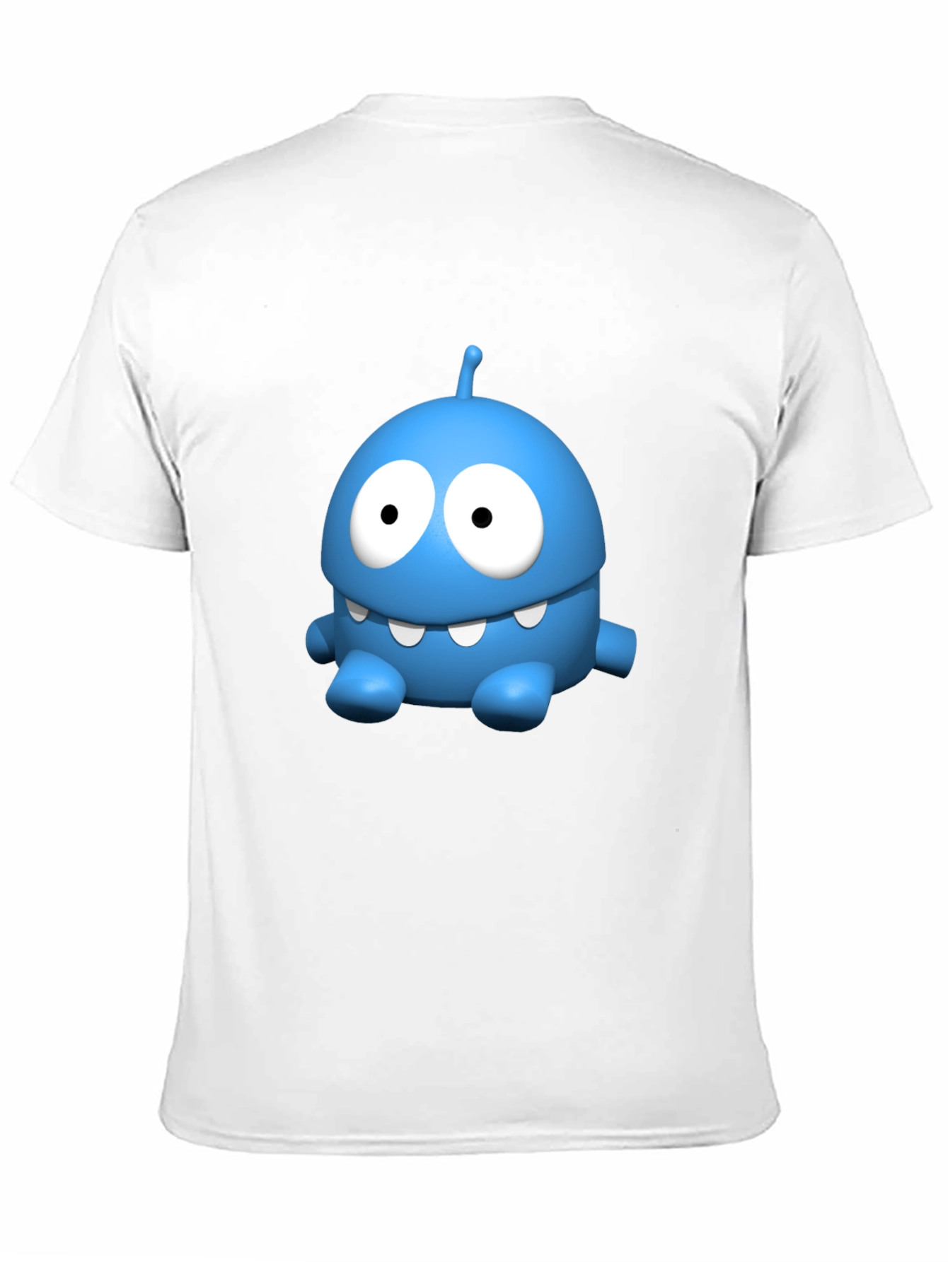 Om Nom Cartoon Graphic T-Shirt