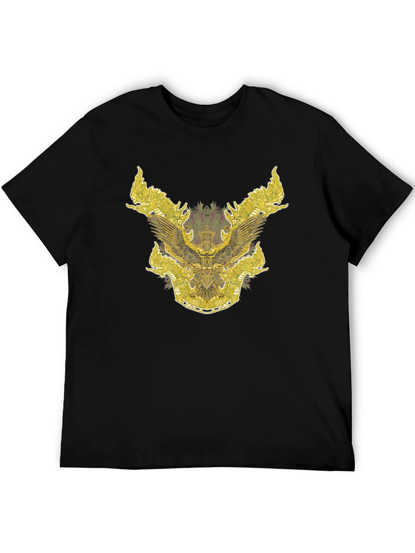 Gilded Eagle Graphic Tee - Mens Black T-Shirt
