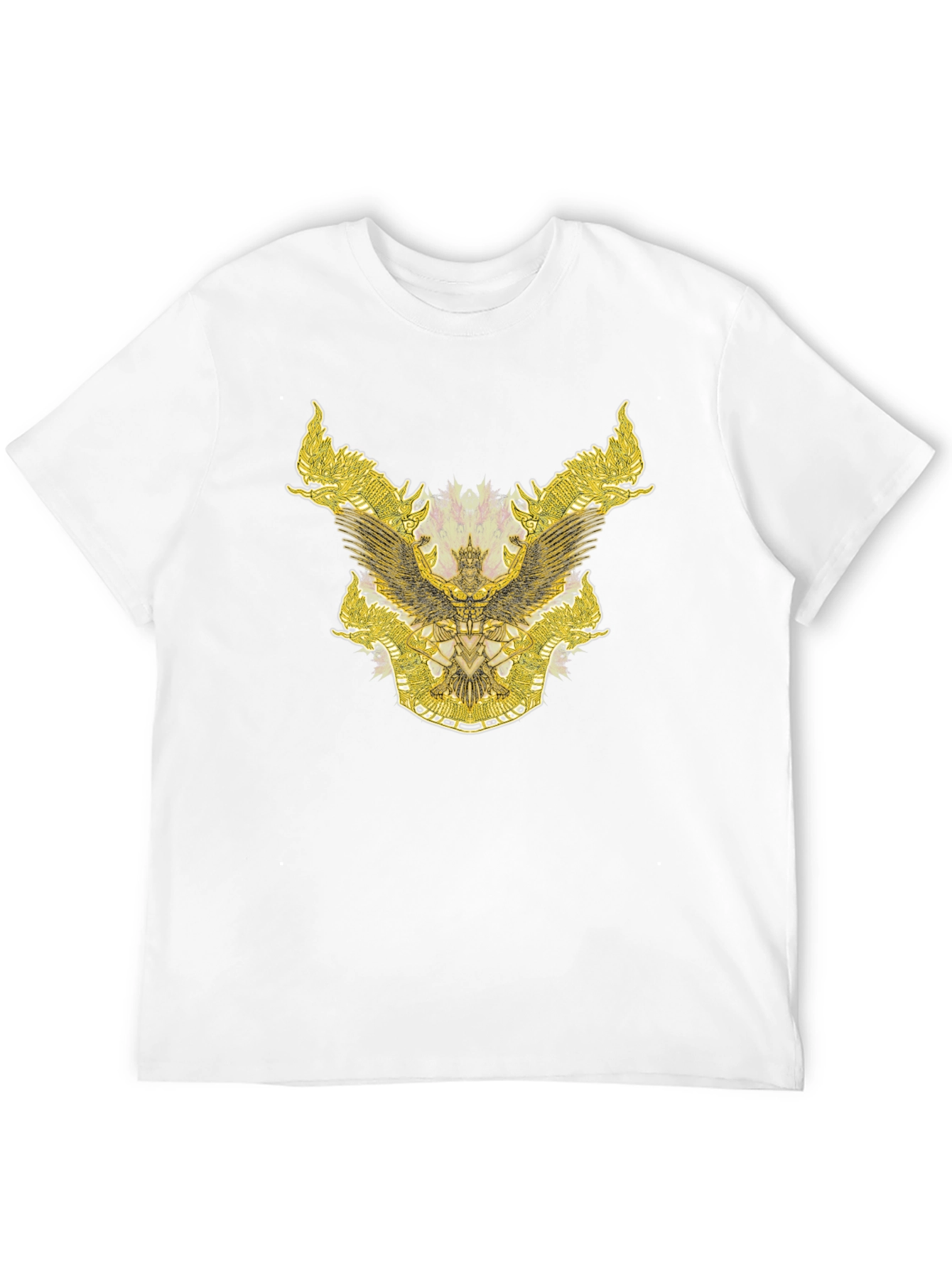 Gilded Eagle Graphic Tee - Mens Black T-Shirt