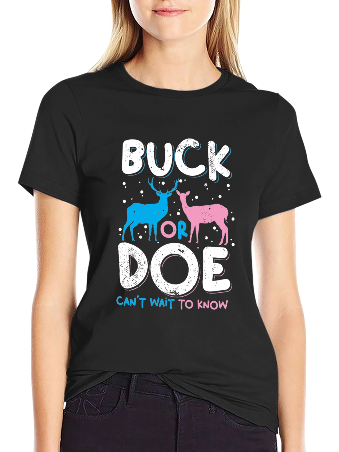 Buck or Doe Gender Reveal T-Shirt