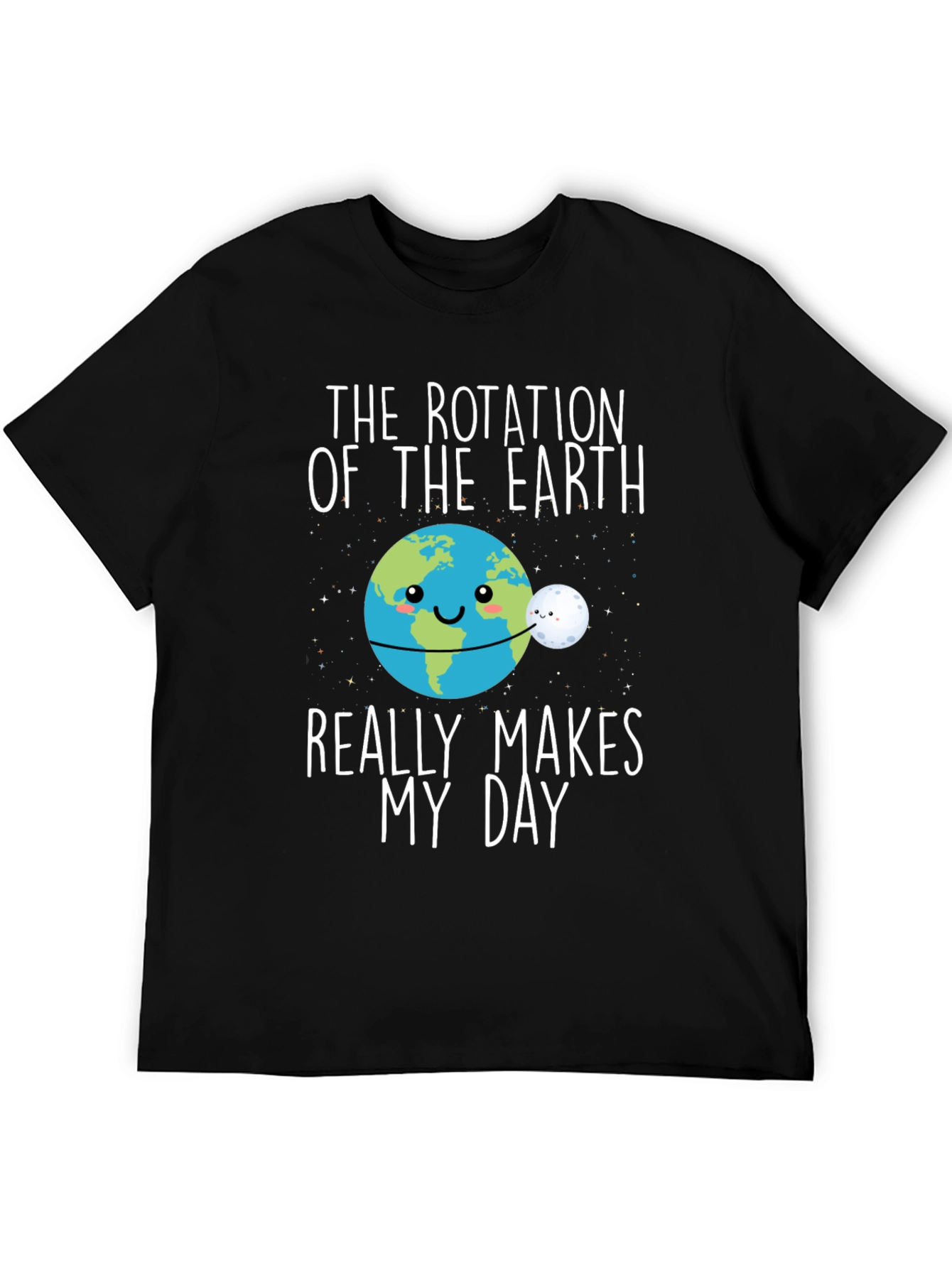 Earth Rotation Graphic T-Shirt