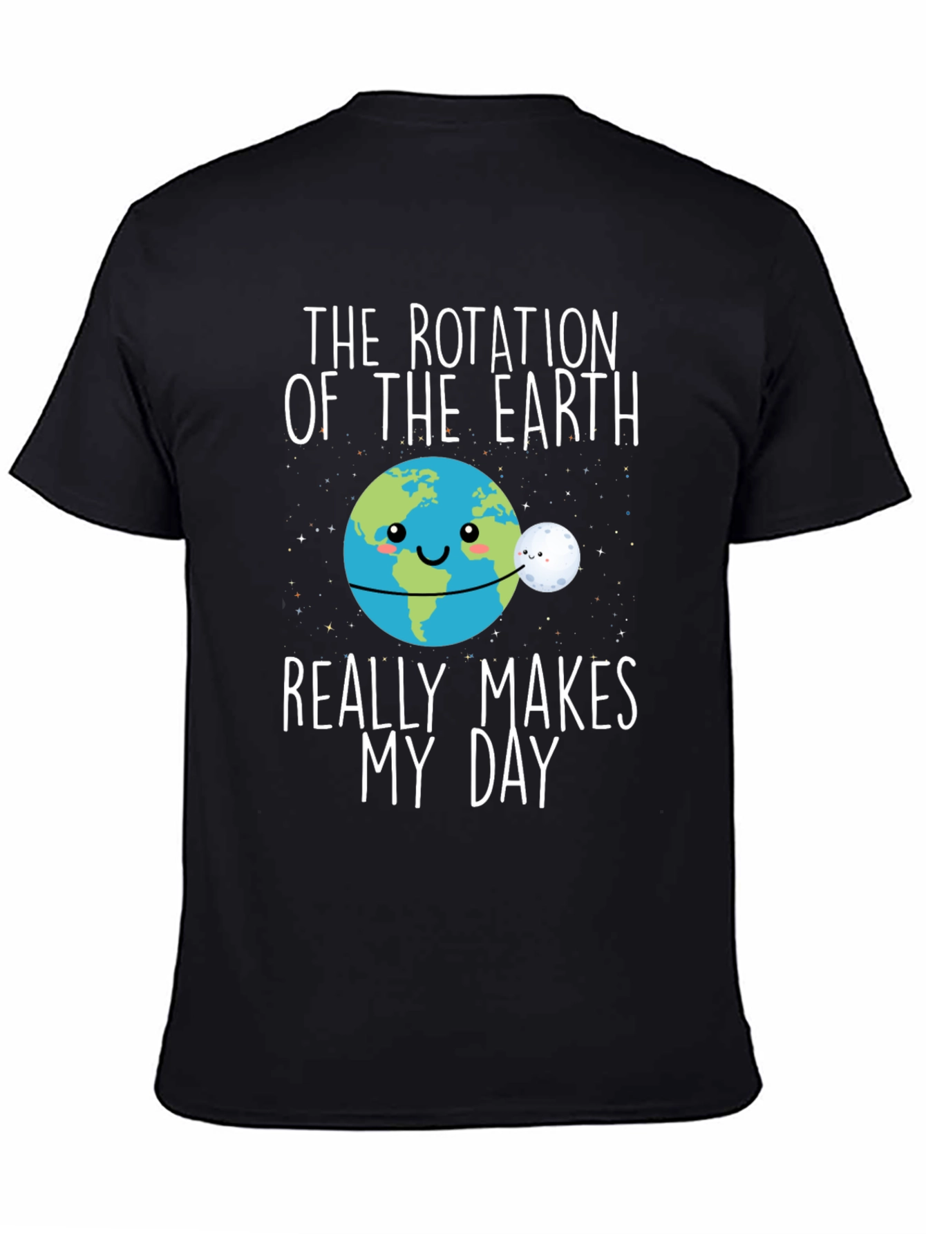 Earth Rotation Graphic T-Shirt