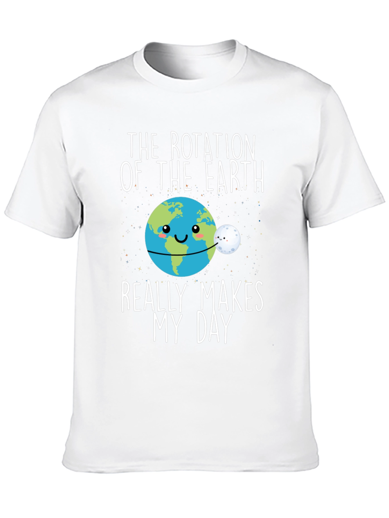 Earth Rotation Graphic T-Shirt