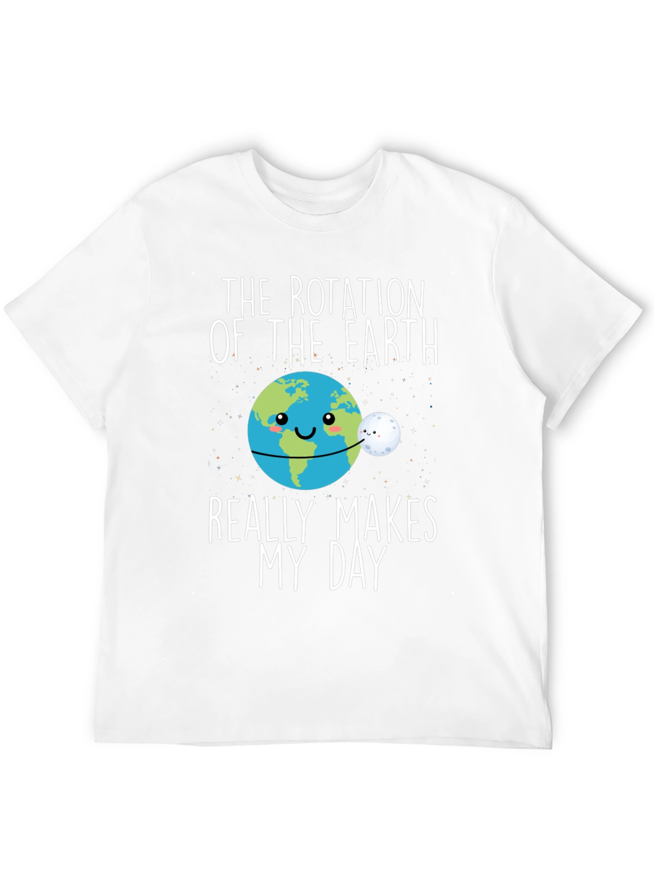 Earth Rotation Graphic T-Shirt