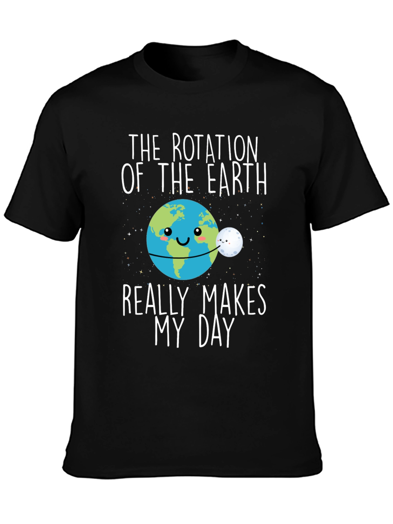 Earth Rotation Graphic T-Shirt
