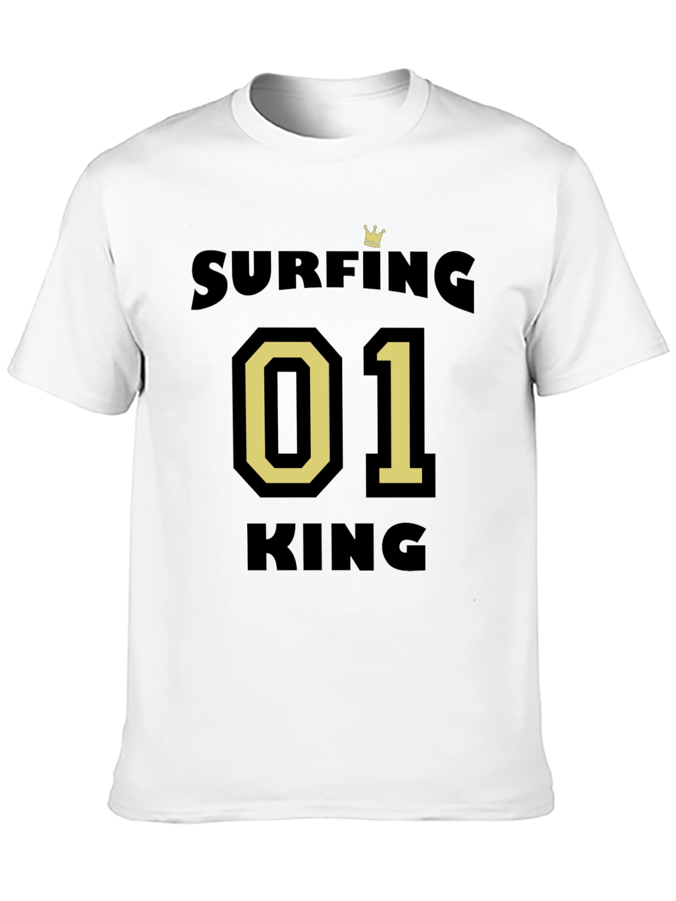 Surfing King 01 T-Shirt - Stylish Mens Tee