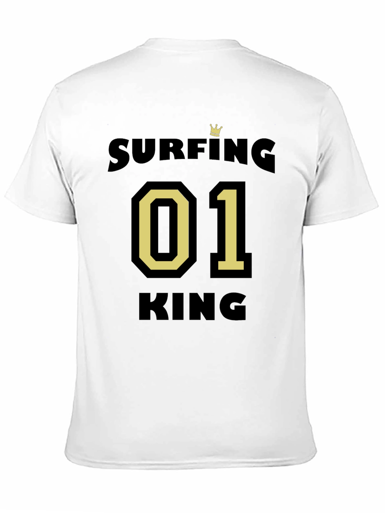 Surfing King 01 T-Shirt - Stylish Mens Tee