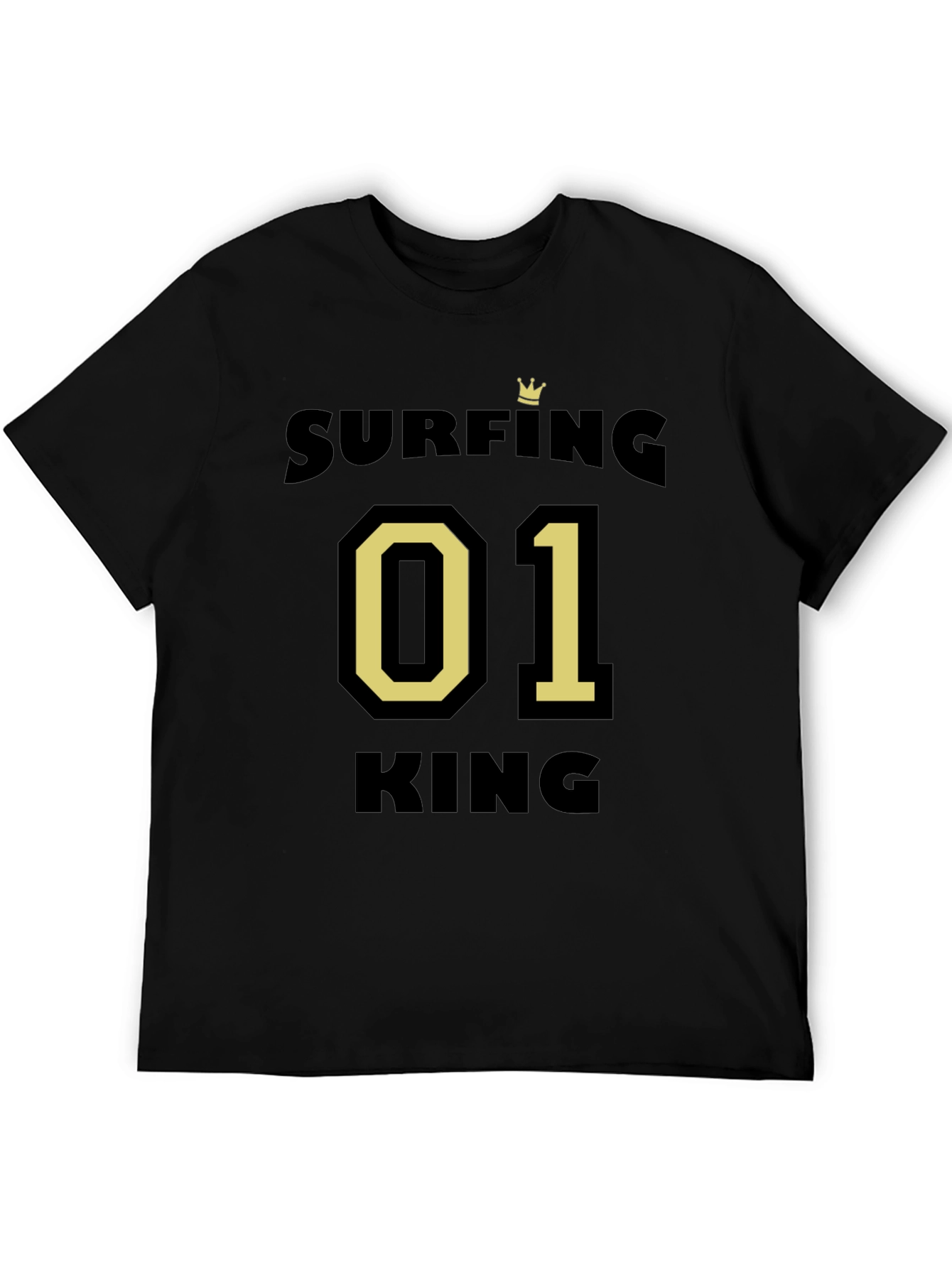 Surfing King 01 T-Shirt - Stylish Mens Tee