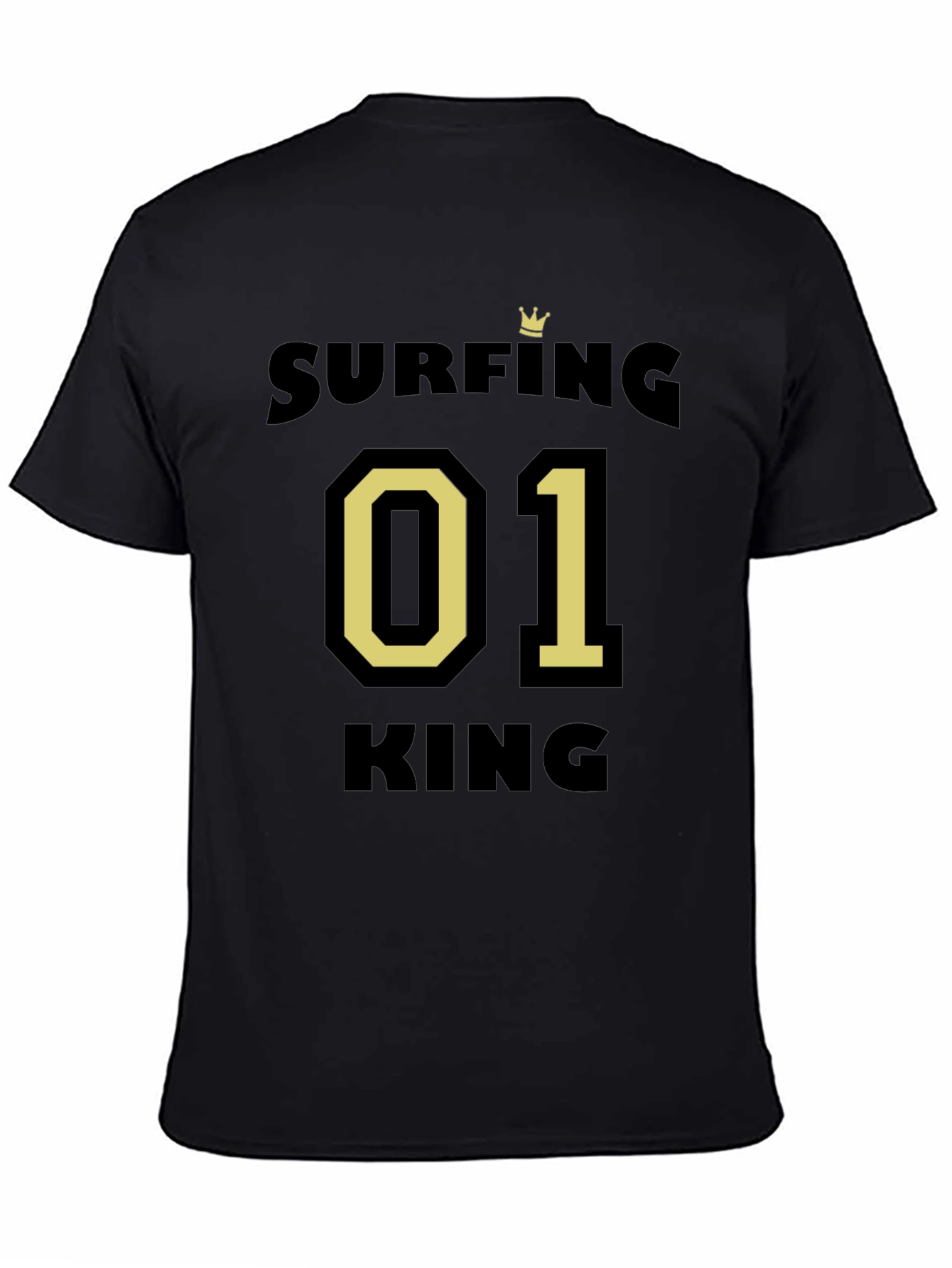Surfing King 01 T-Shirt - Stylish Mens Tee