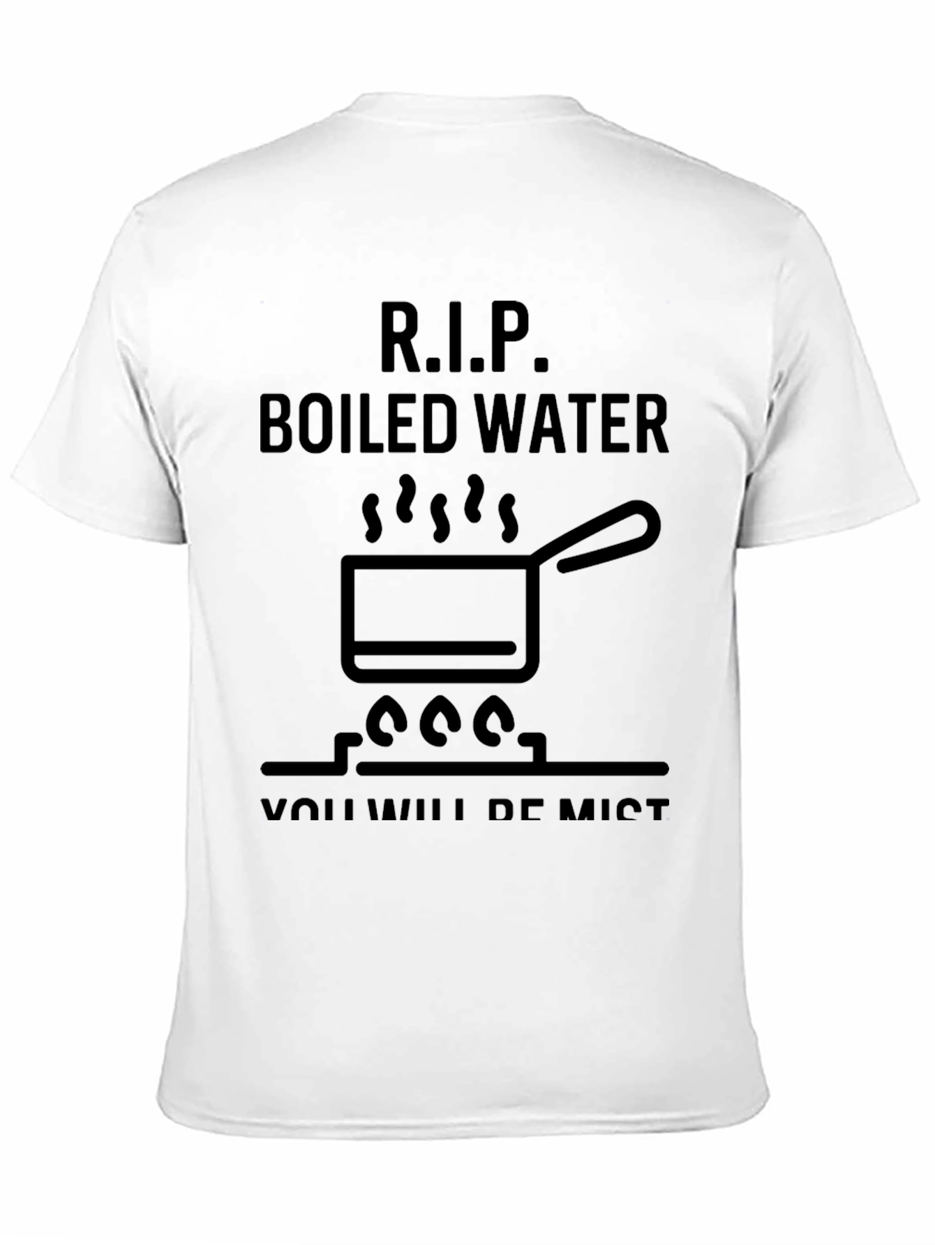 R.I.P. Boiled Water Graphic Tee