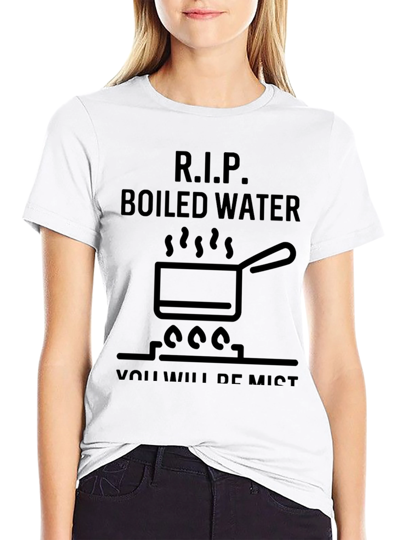 R.I.P. Boiled Water Graphic Tee