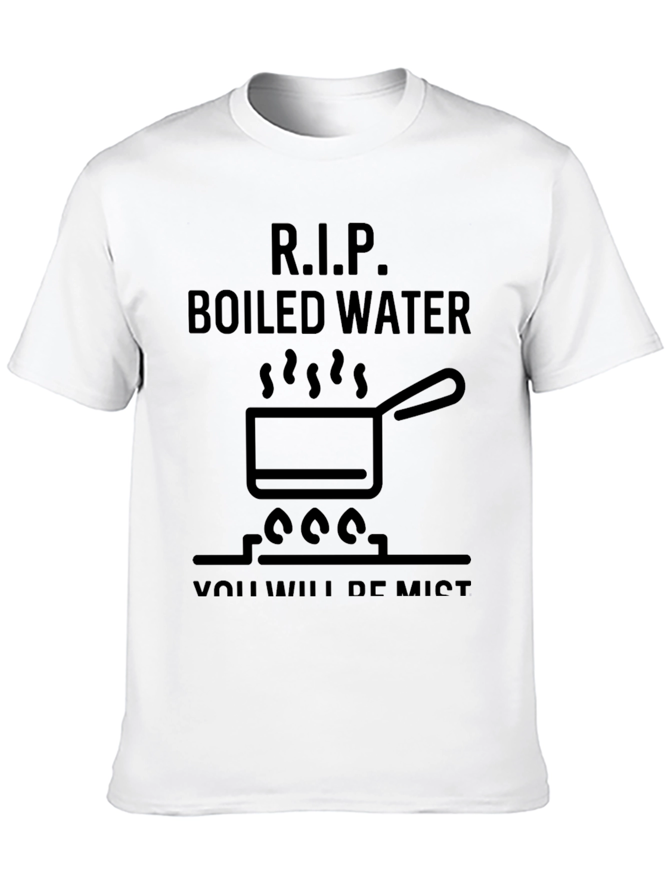 R.I.P. Boiled Water Graphic Tee