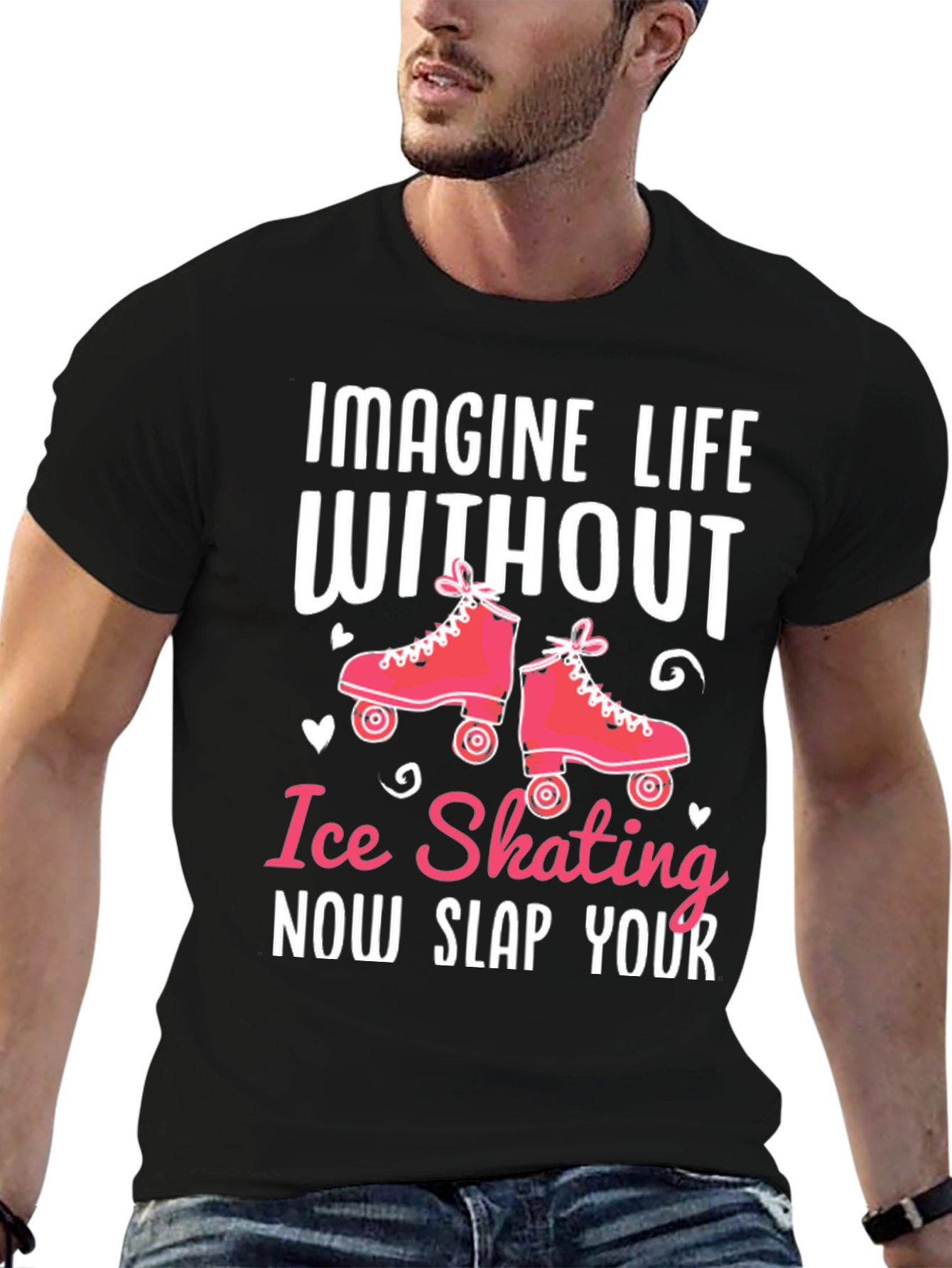 Ice Skating T-Shirt - Slap Your...