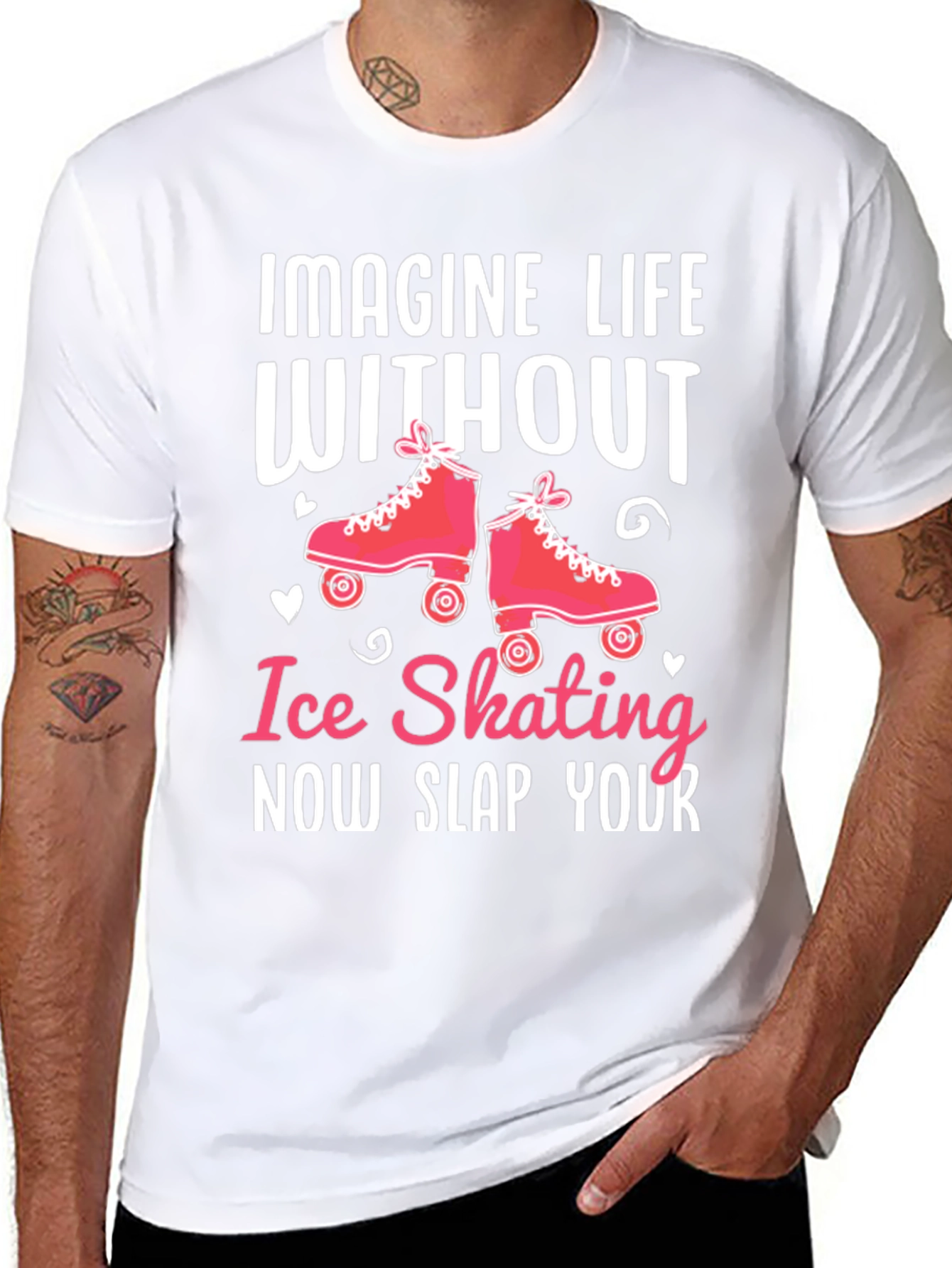 Ice Skating T-Shirt - Slap Your...