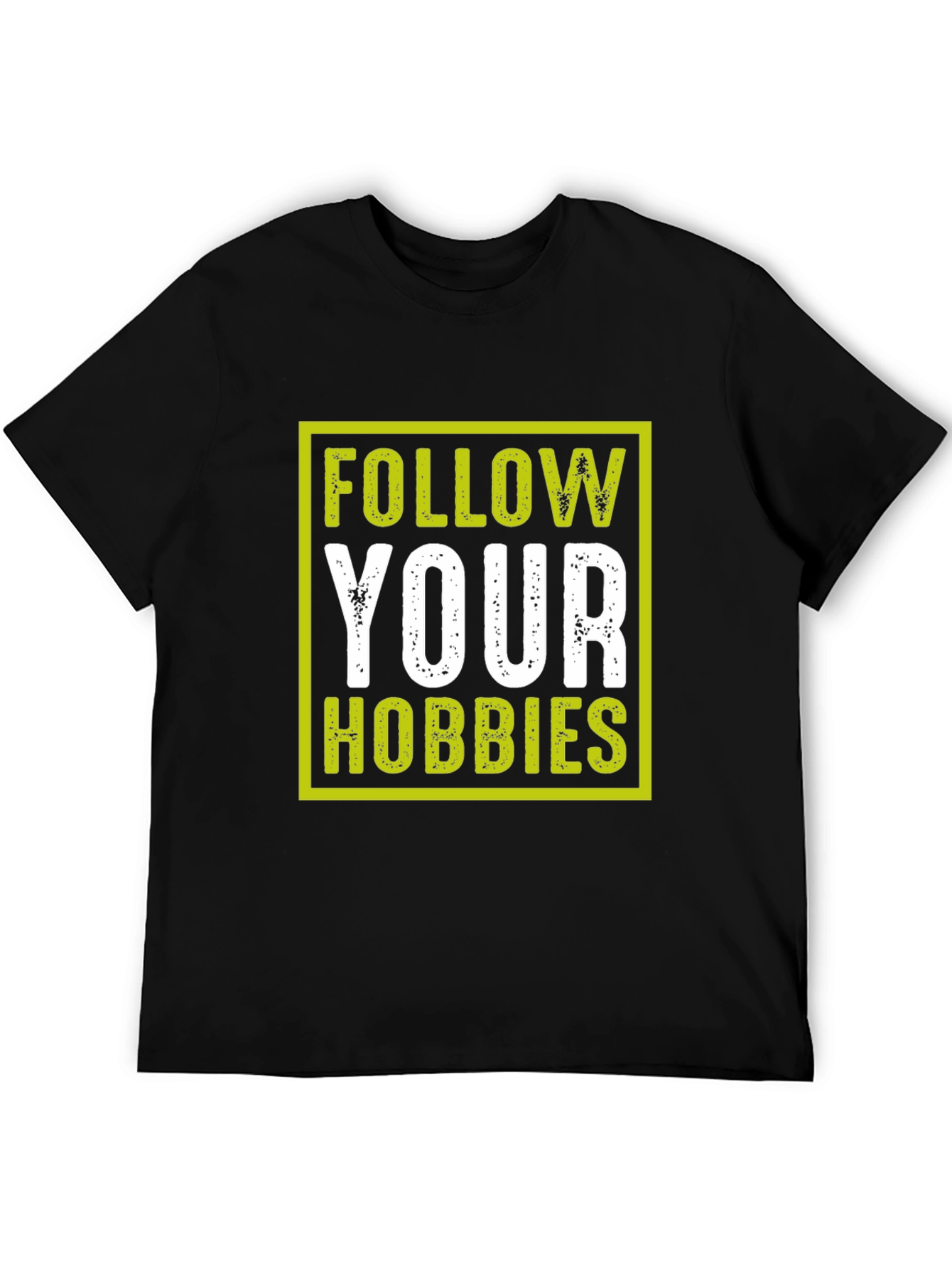 Follow Your Hobbies Graphic T-Shirt