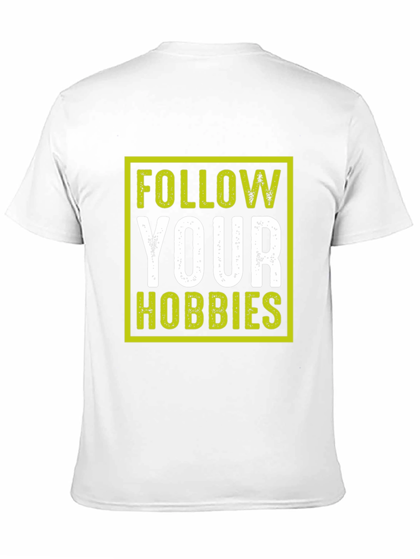 Follow Your Hobbies Graphic T-Shirt