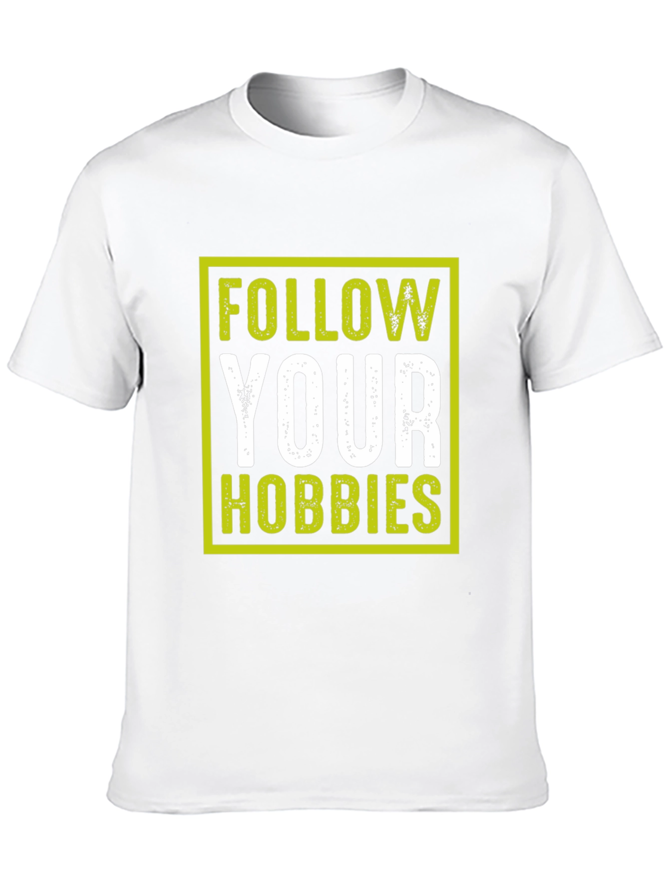 Follow Your Hobbies Graphic T-Shirt