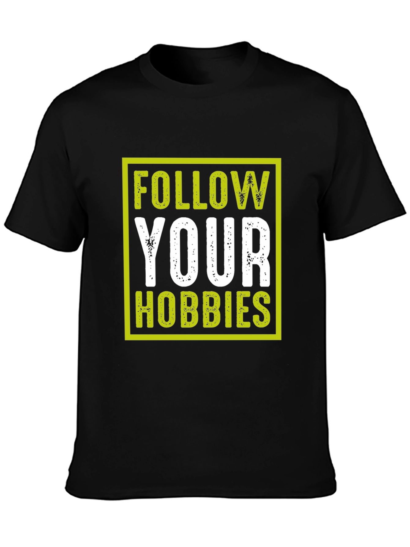 Follow Your Hobbies Graphic T-Shirt