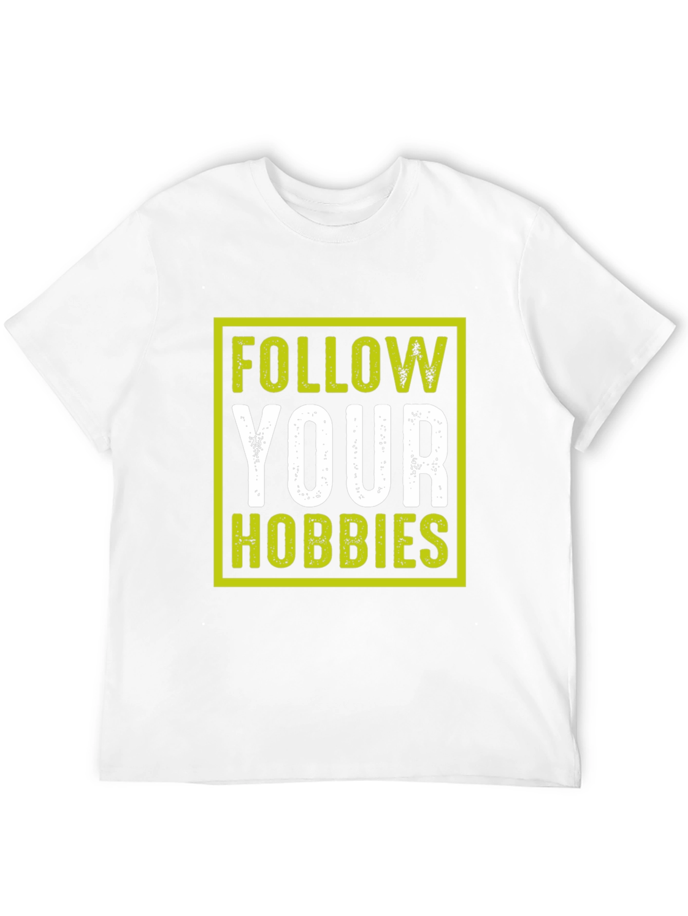 Follow Your Hobbies Graphic T-Shirt